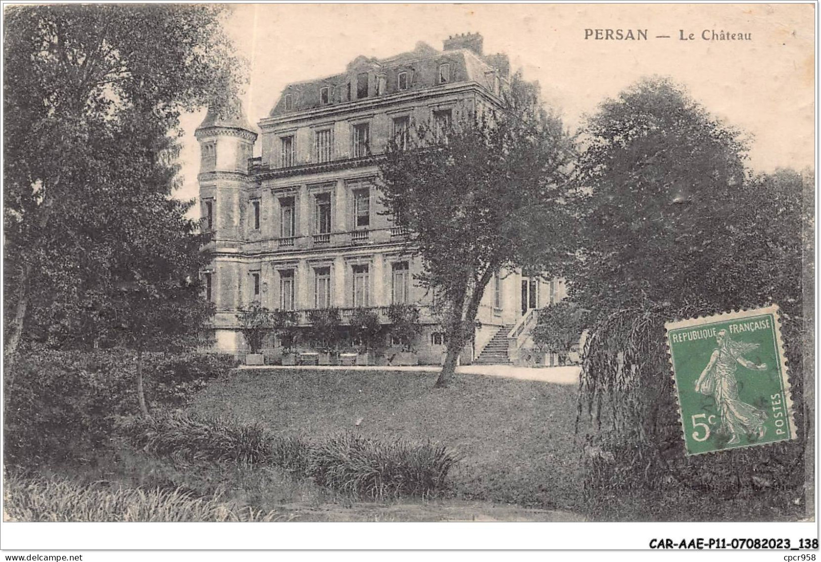 CAR-AAEP11-95-1101 - PERSAN - Le ChïÂ¿Â½teau - Carte Vendue En L'etat - Persan