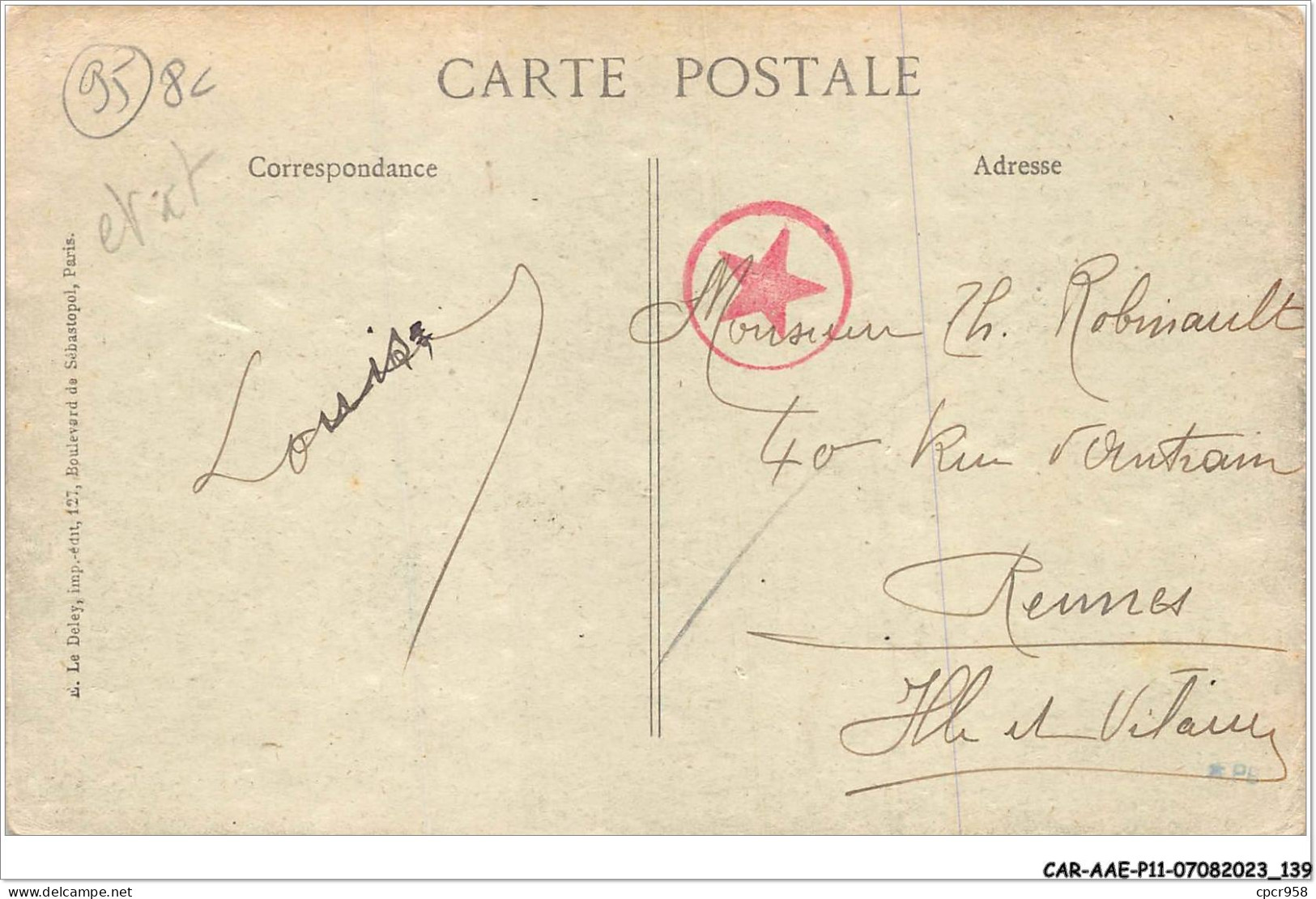 CAR-AAEP11-95-1101 - PERSAN - Le ChïÂ¿Â½teau - Carte Vendue En L'etat - Persan