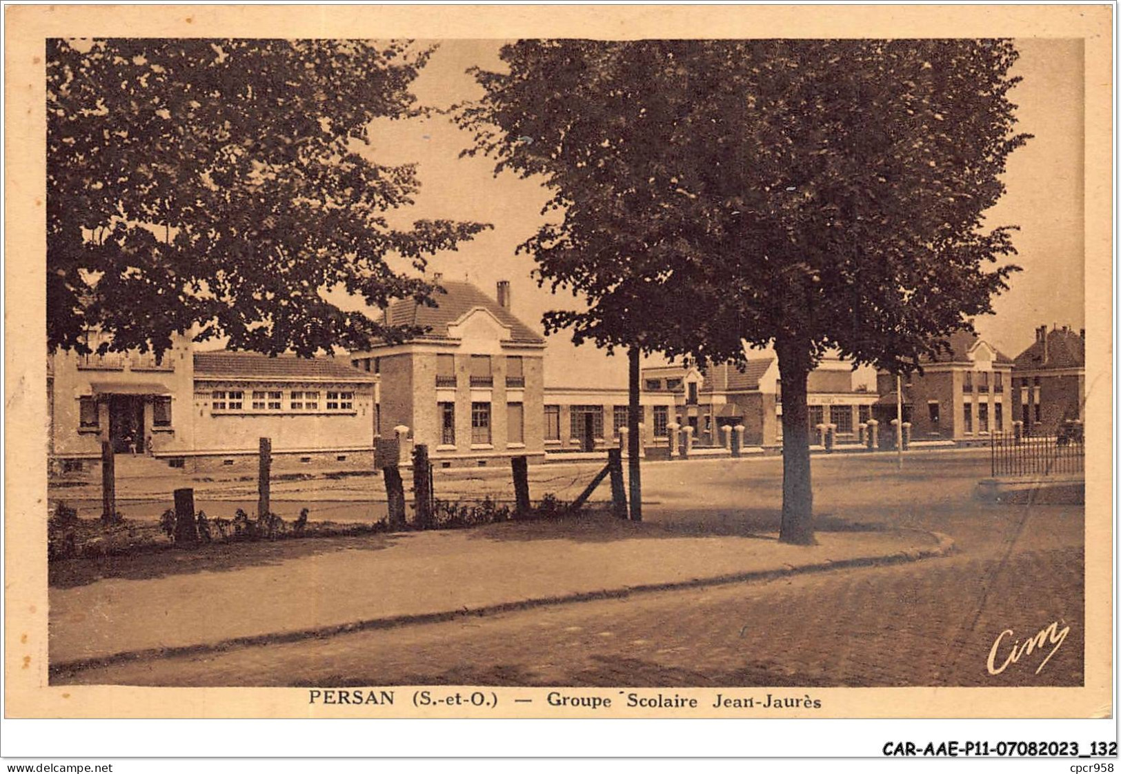 CAR-AAEP11-95-1098 - PERSAN - Groupe Scolaire JEAN JAURES - Persan