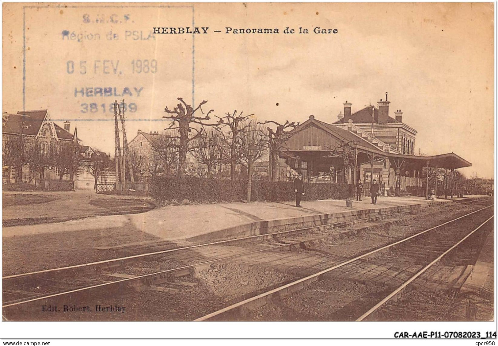 CAR-AAEP11-95-1089 - HERBLAY - Panorama De La Gare - Herblay