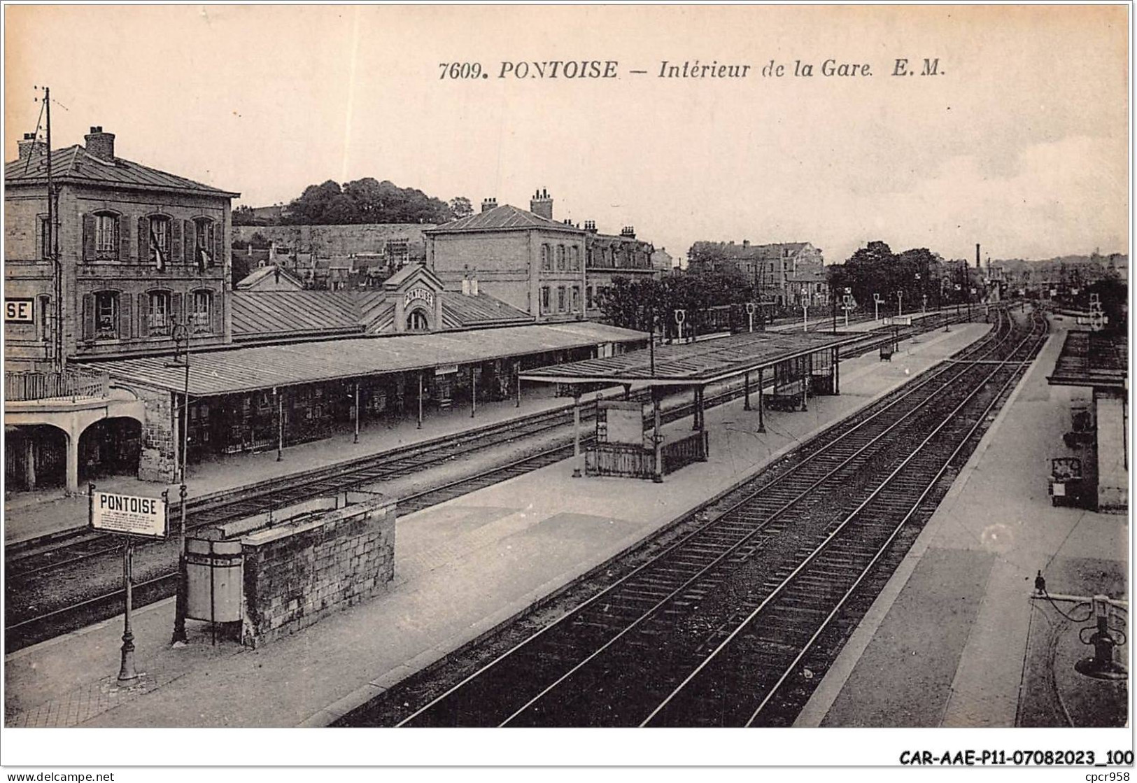 CAR-AAEP11-95-1082 - PONTOISE - Interieur De La Gare - Pontoise