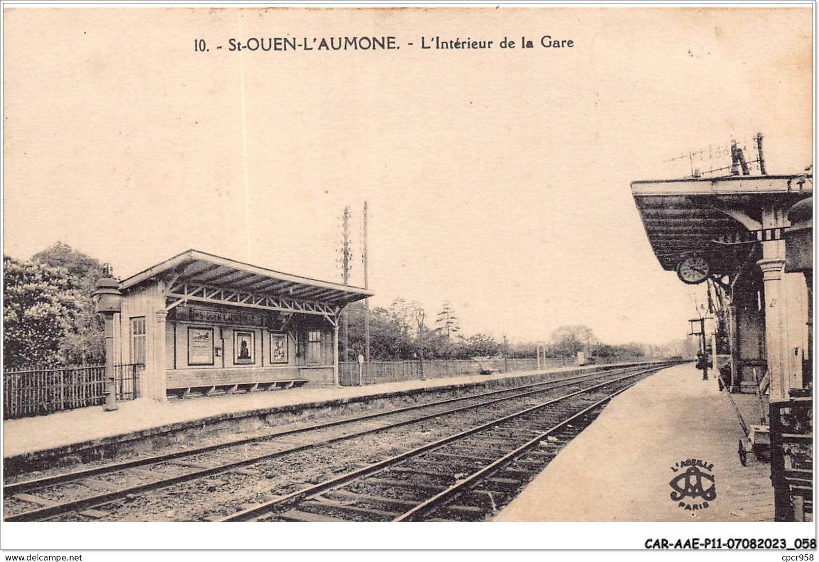CAR-AAEP11-95-1061 - ST-OUEN-L'AUMONE - L'interieur De La Gare - Saint-Ouen-l'Aumône