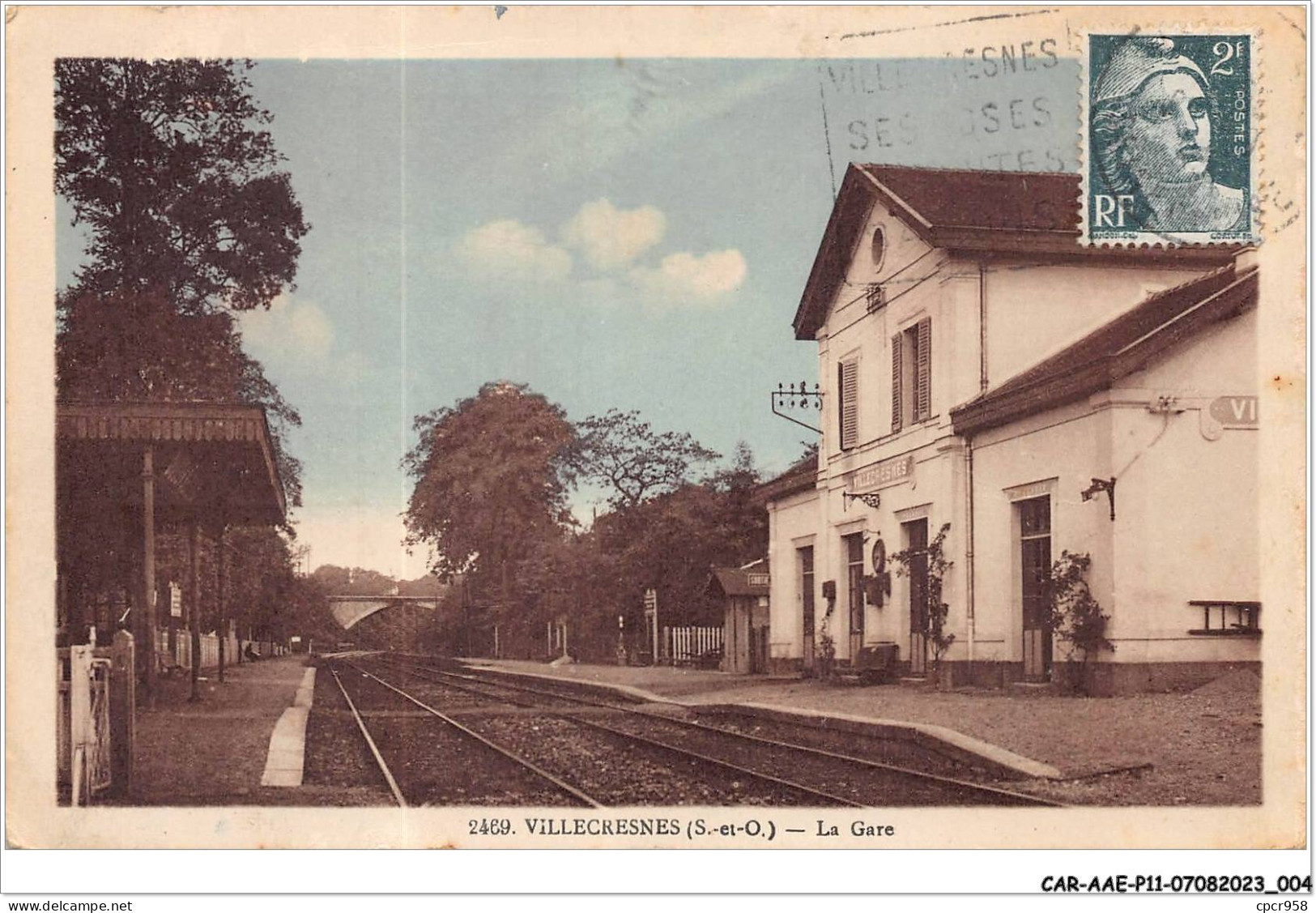 CAR-AAEP11-94-1034 - VILLECRESNES - La Gare - Villecresnes