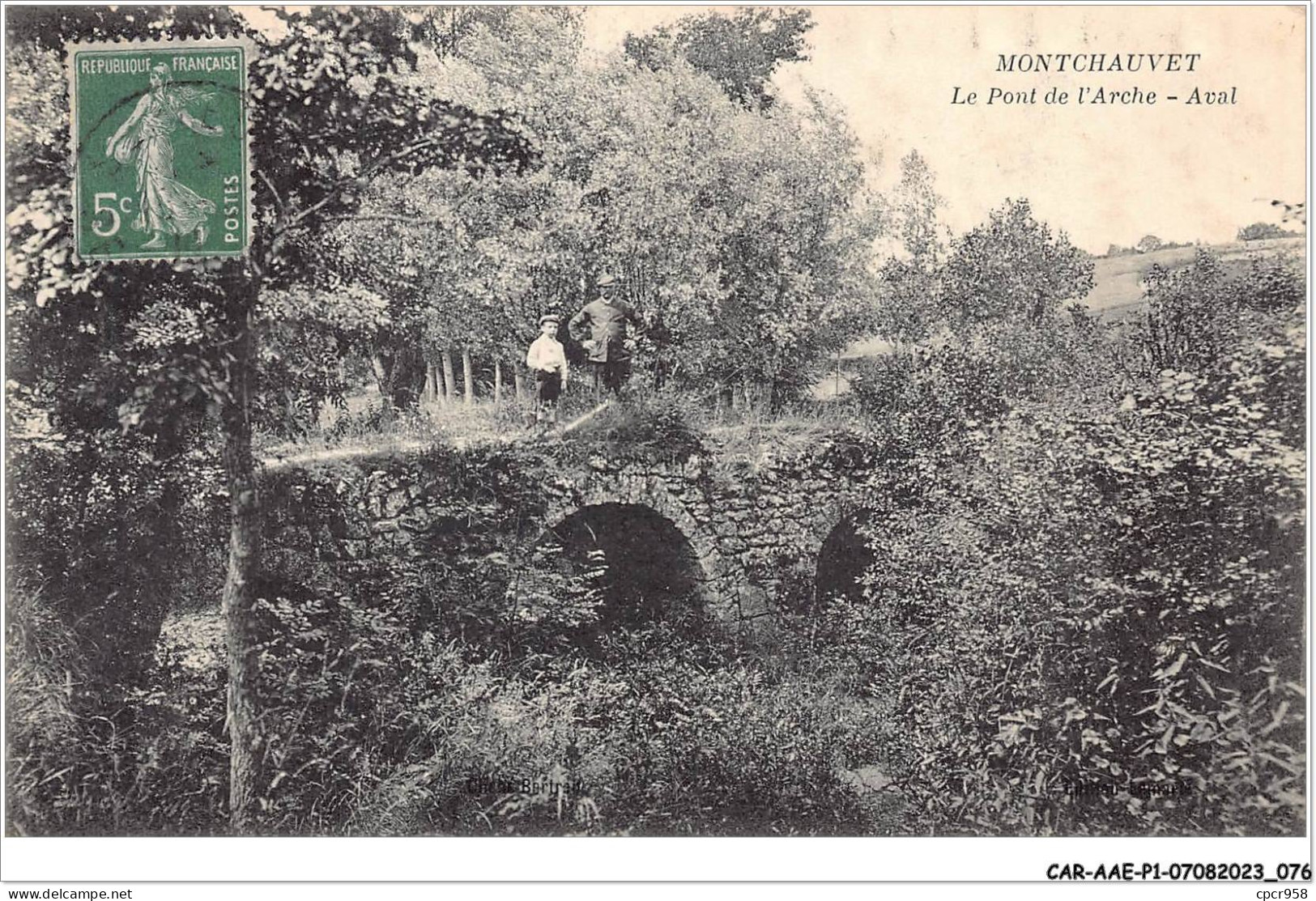 CAR-AAEP1-14-0039 - MONTCHAUVET - Le Pont De L'arche - Aval - Andere & Zonder Classificatie