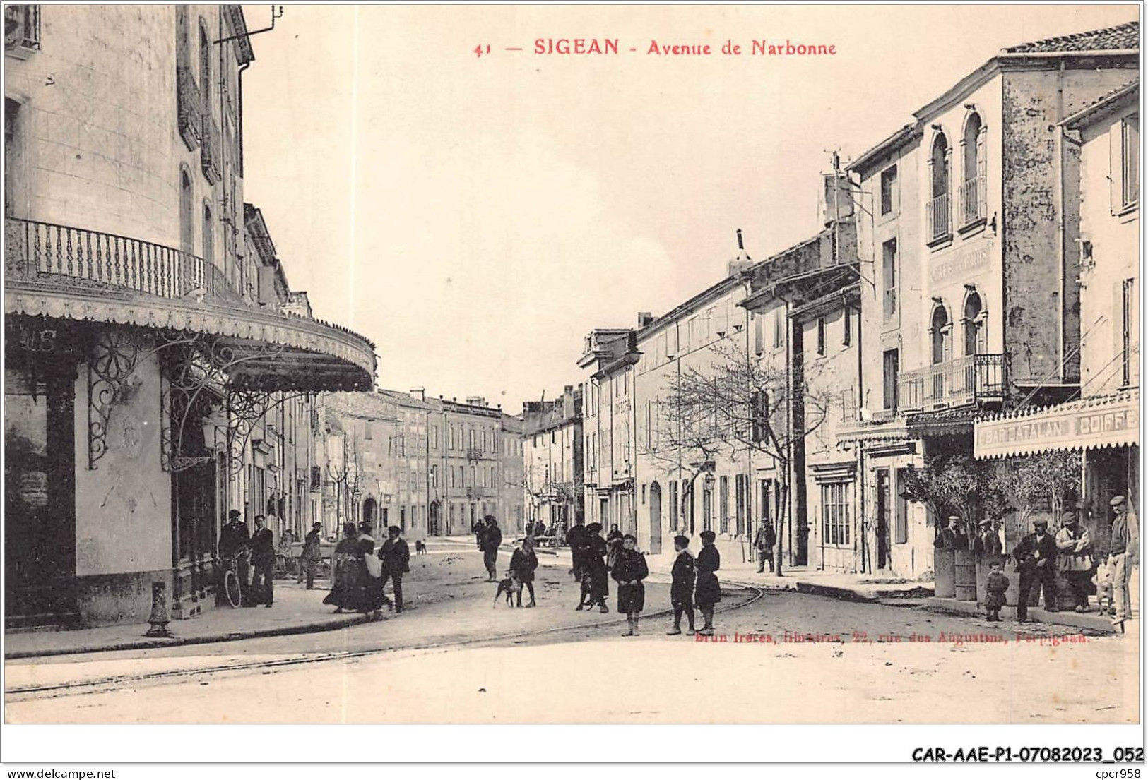 CAR-AAEP1-11-0027 - SIGEAN - Avenue De Narbonne - Sigean