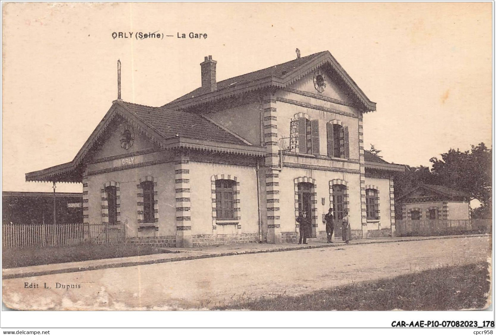 CAR-AAEP10-94-1029 - ORLY - La Gare - Carte Vendue En L'etat - Orly