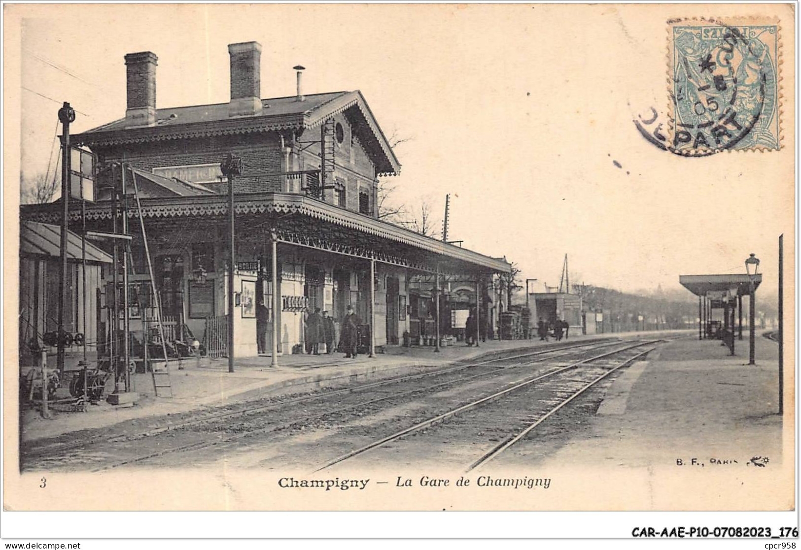 CAR-AAEP10-94-1028 - CHAMPIGNY - La Gare De Champigny - Champigny Sur Marne