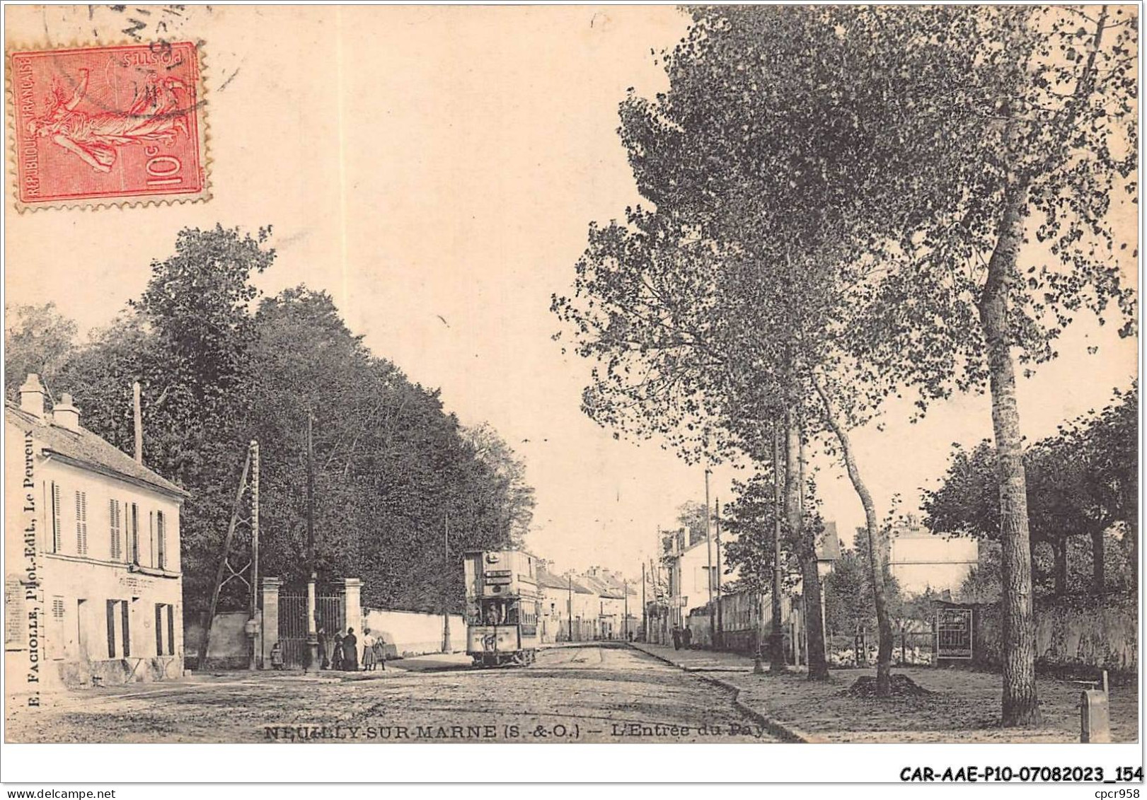 CAR-AAEP10-93-1017 - NEUILLY-PLAISANCE - L'entrée Du Pay - Neuilly Plaisance