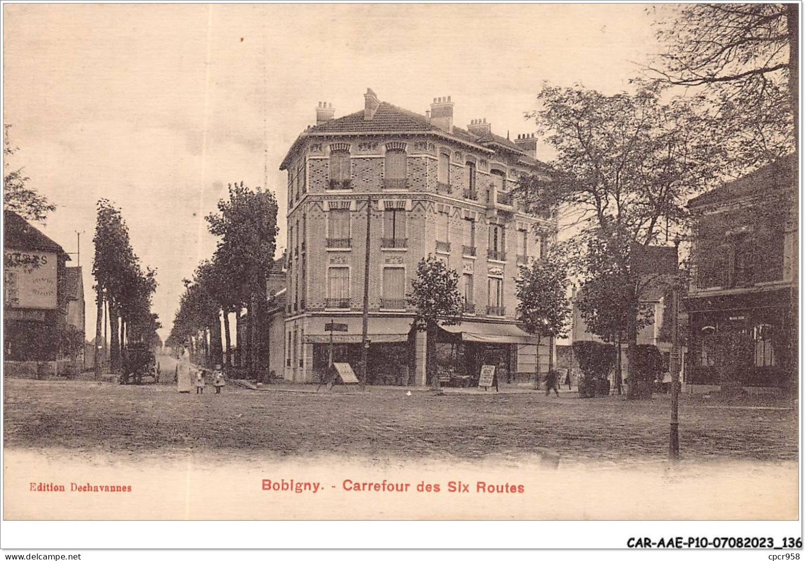 CAR-AAEP10-93-1008 - BOBOGNY - Carrefour Des Six Routes - Bobigny