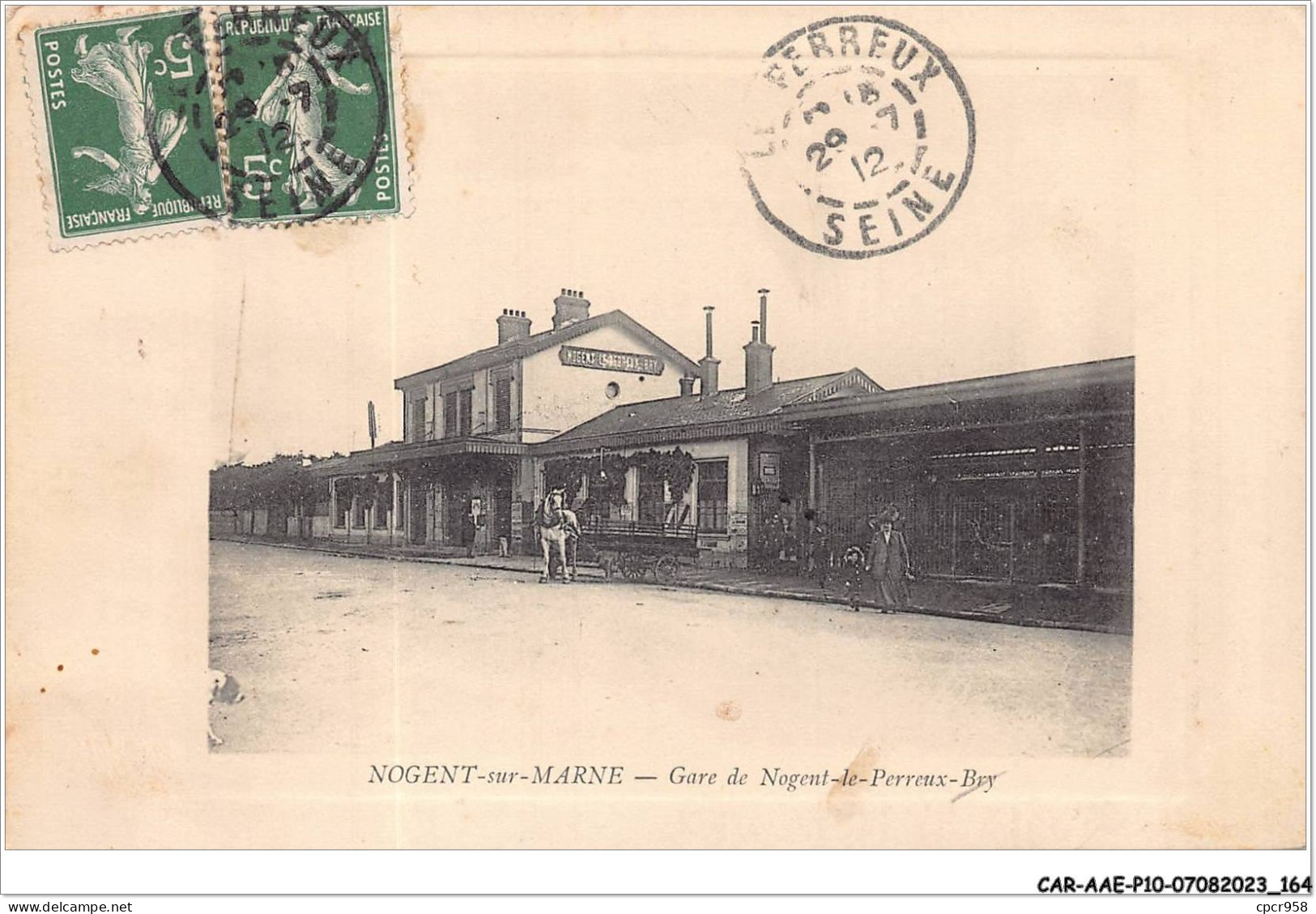 CAR-AAEP10-94-1022 - NOGENT-SUR-MARNE - Gare De Nogent-le-perreux-bry - Nogent Sur Marne