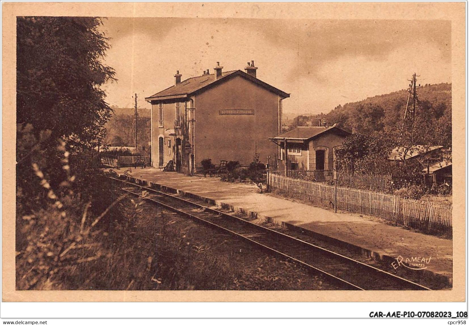 CAR-AAEP10-91-0994 - BOISSY-LA-RIVIERE - La Gare - Boissy-la-Rivière