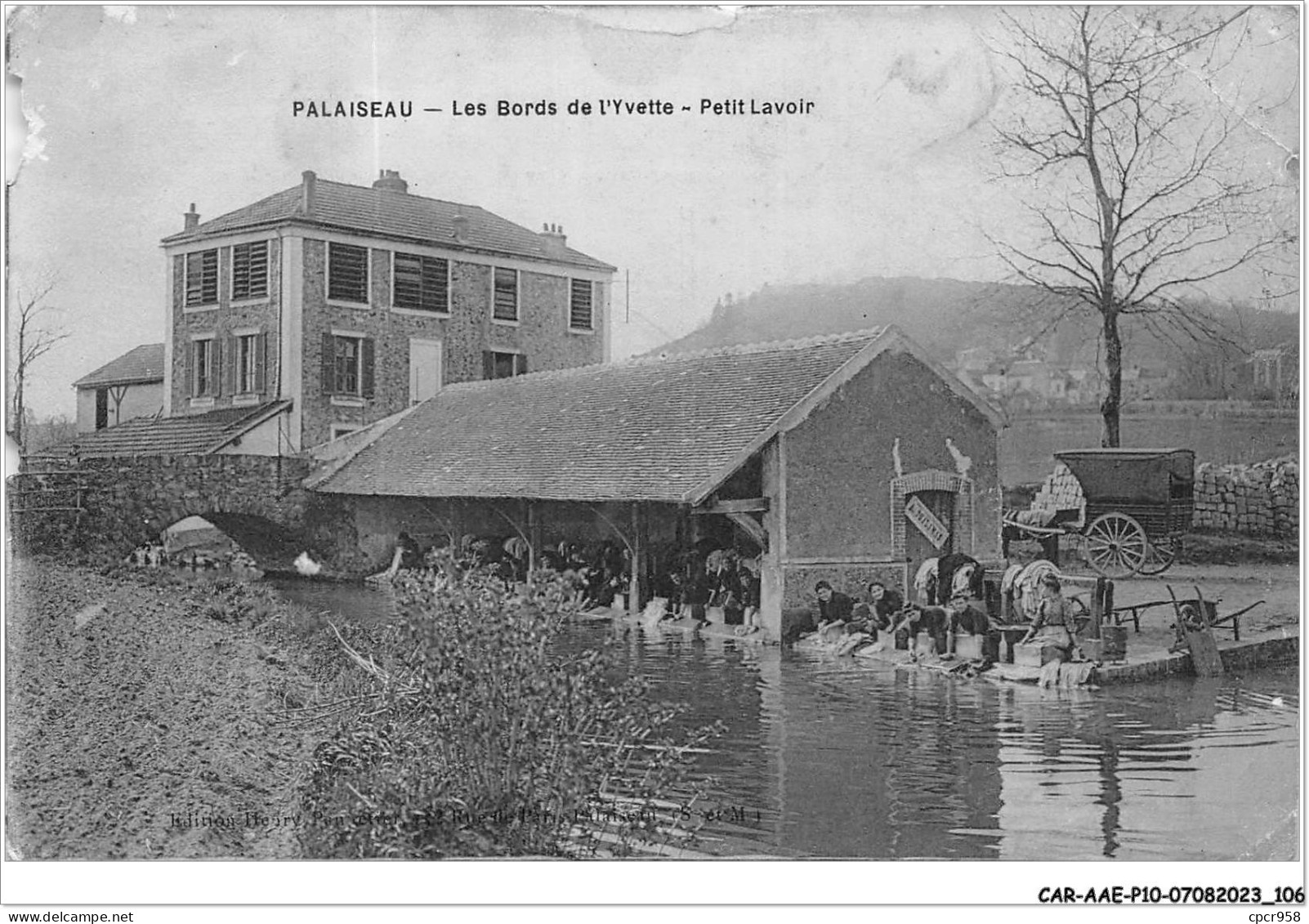 CAR-AAEP10-91-0993 - PALAISEAU - Les Bords De L'yvette - Petit Lavoir - Carte Vendue En L'etat - Palaiseau