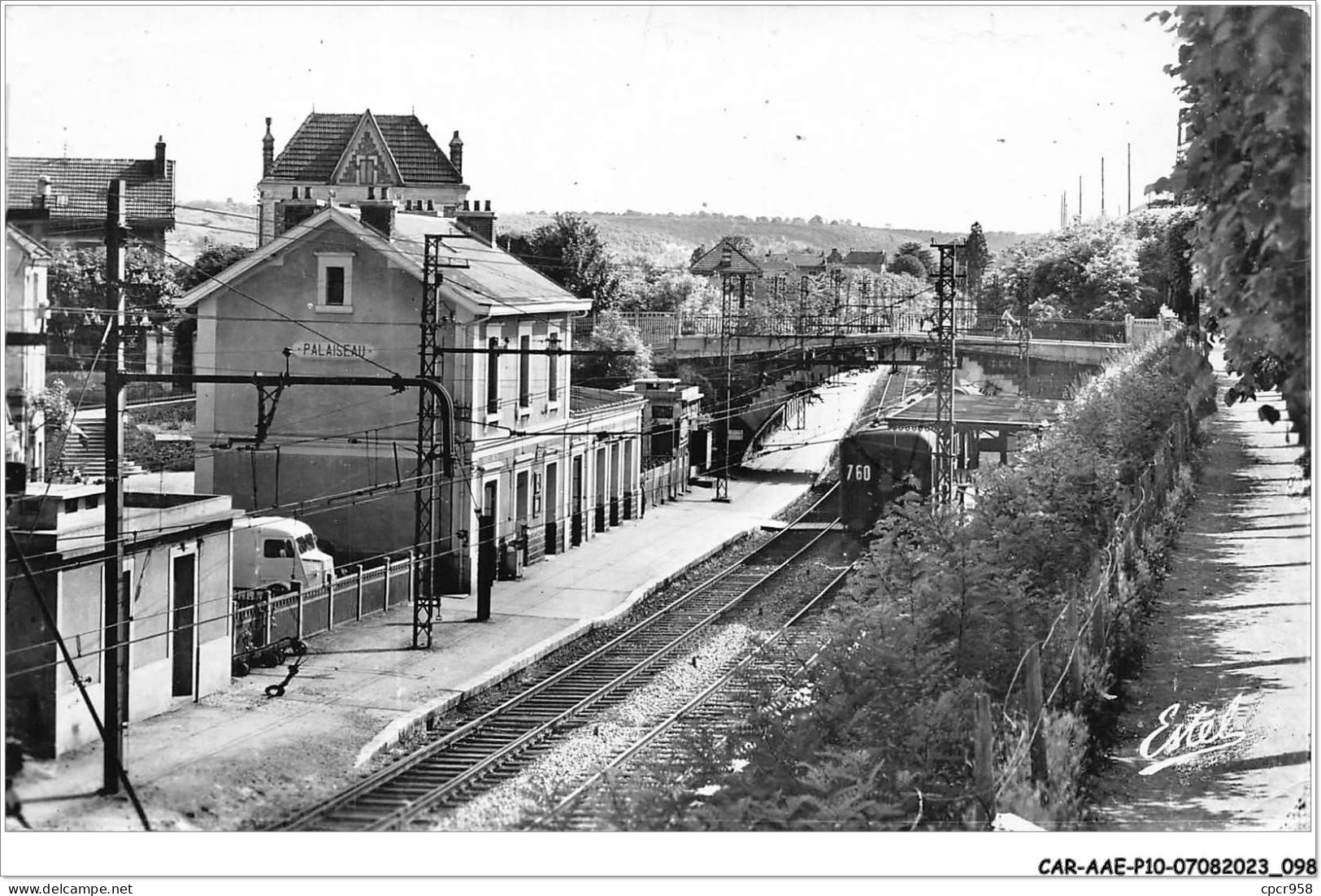 CAR-AAEP10-91-0989 - PALAISEAU - La Gare - Palaiseau