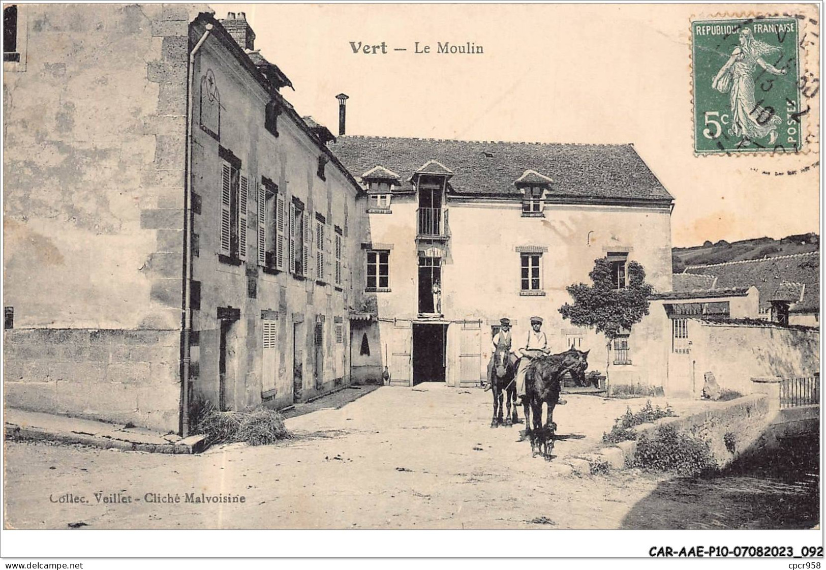 CAR-AAEP10-91-0986 - VERT - Le Moulin - Vert-le-Petit