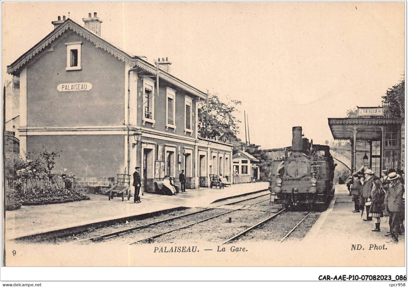 CAR-AAEP10-91-0983 - PALAISEAU - La Gare - Train - Palaiseau