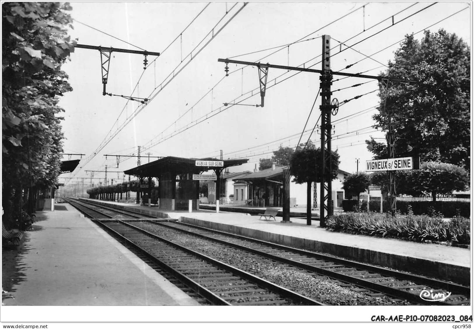 CAR-AAEP10-91-0982 - VIGNEUX-SUR-SEINE - La Gare - Vigneux Sur Seine