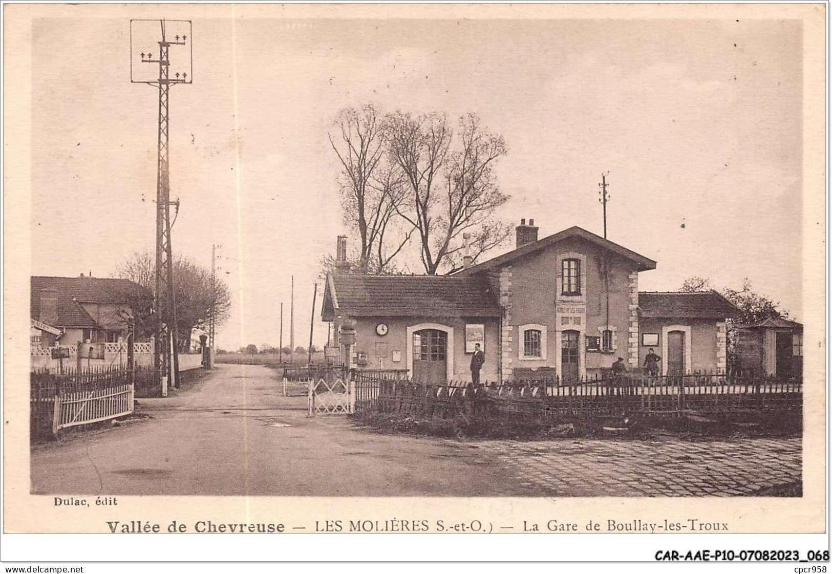 CAR-AAEP10-91-0974 - Vallée De CHEVREUSE - LES MOLIERES - La Gare De Boullay-les-troux - Other & Unclassified