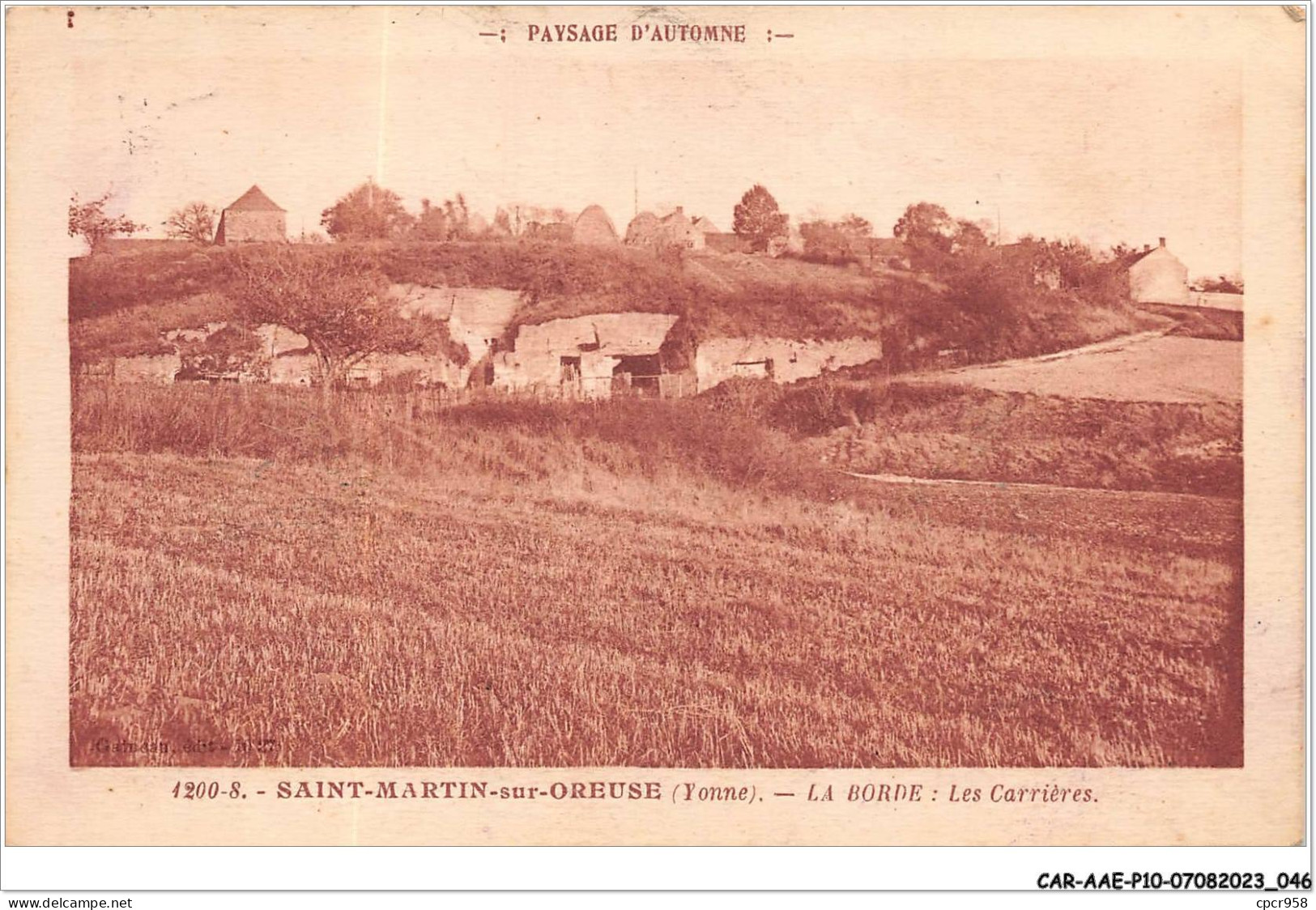 CAR-AAEP10-89-0963 - SAINT-MARTIN-SUR-OREUSE - La Borde - Les Carrieres - Saint Martin Du Tertre