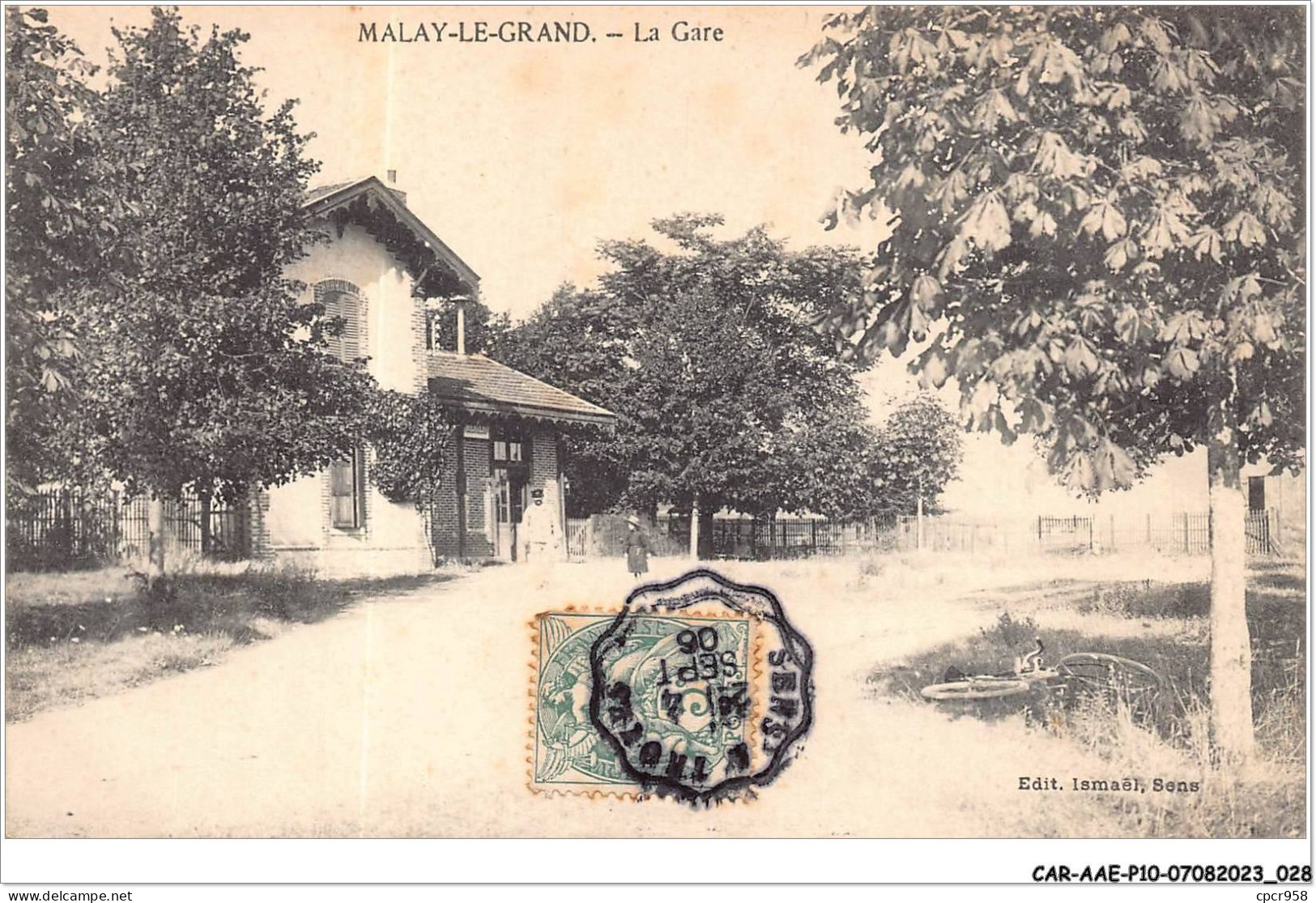 CAR-AAEP10-89-0954 - MALAY-LE-GRAND - La Gare - Autres & Non Classés