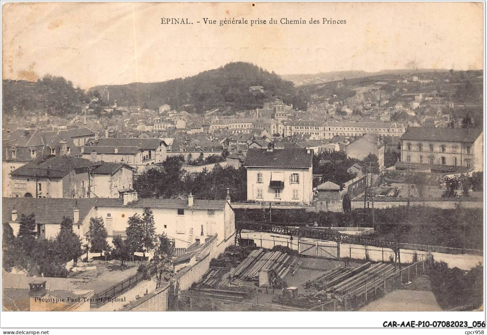 CAR-AAEP10-88-0968 - EPINAL - Vue Generale Prises Du Chemin Des Princes - Carte Vendue En L'etat - Epinal