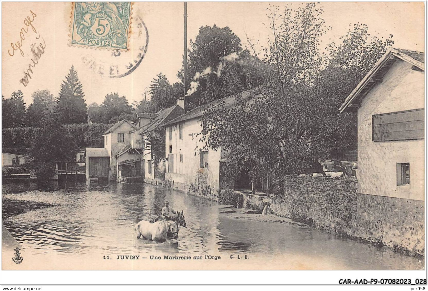 CAR-AADP9-78-0732 - JUVISY - Une Marbrerie Sur L'orge  - Autres & Non Classés