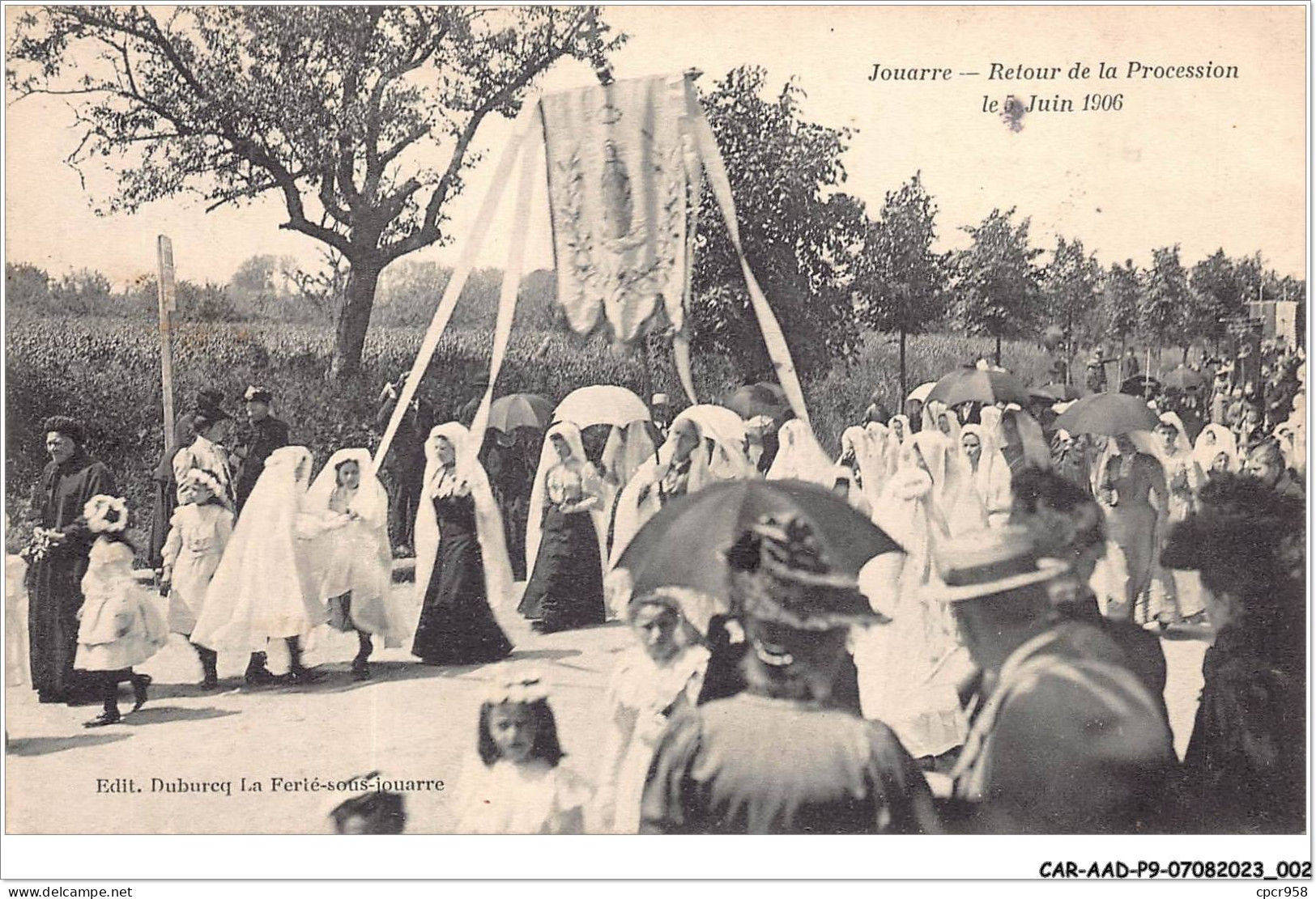 CAR-AADP9-77-0719 - JOUARRE - Retour De La Procession  - La Ferte Sous Jouarre