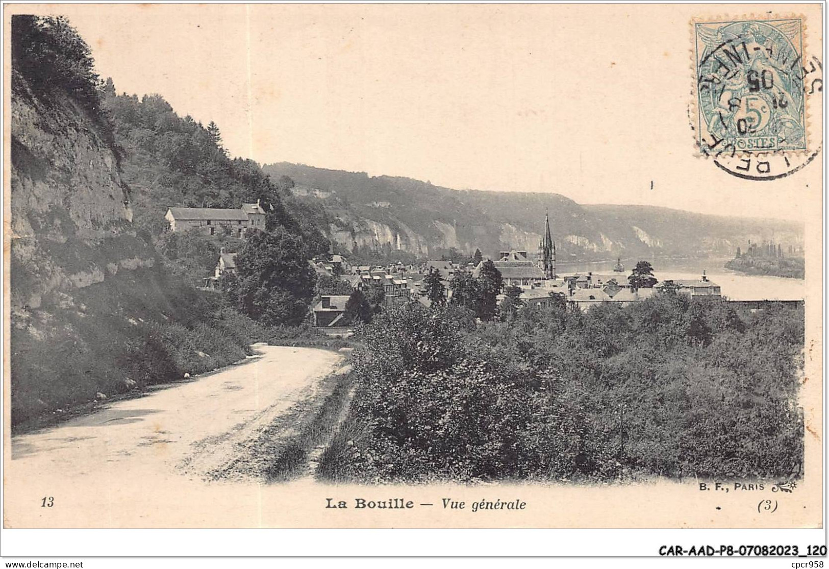 CAR-AADP8-76-0683 - LA BOUILLE - Vue Générale  - La Bouille