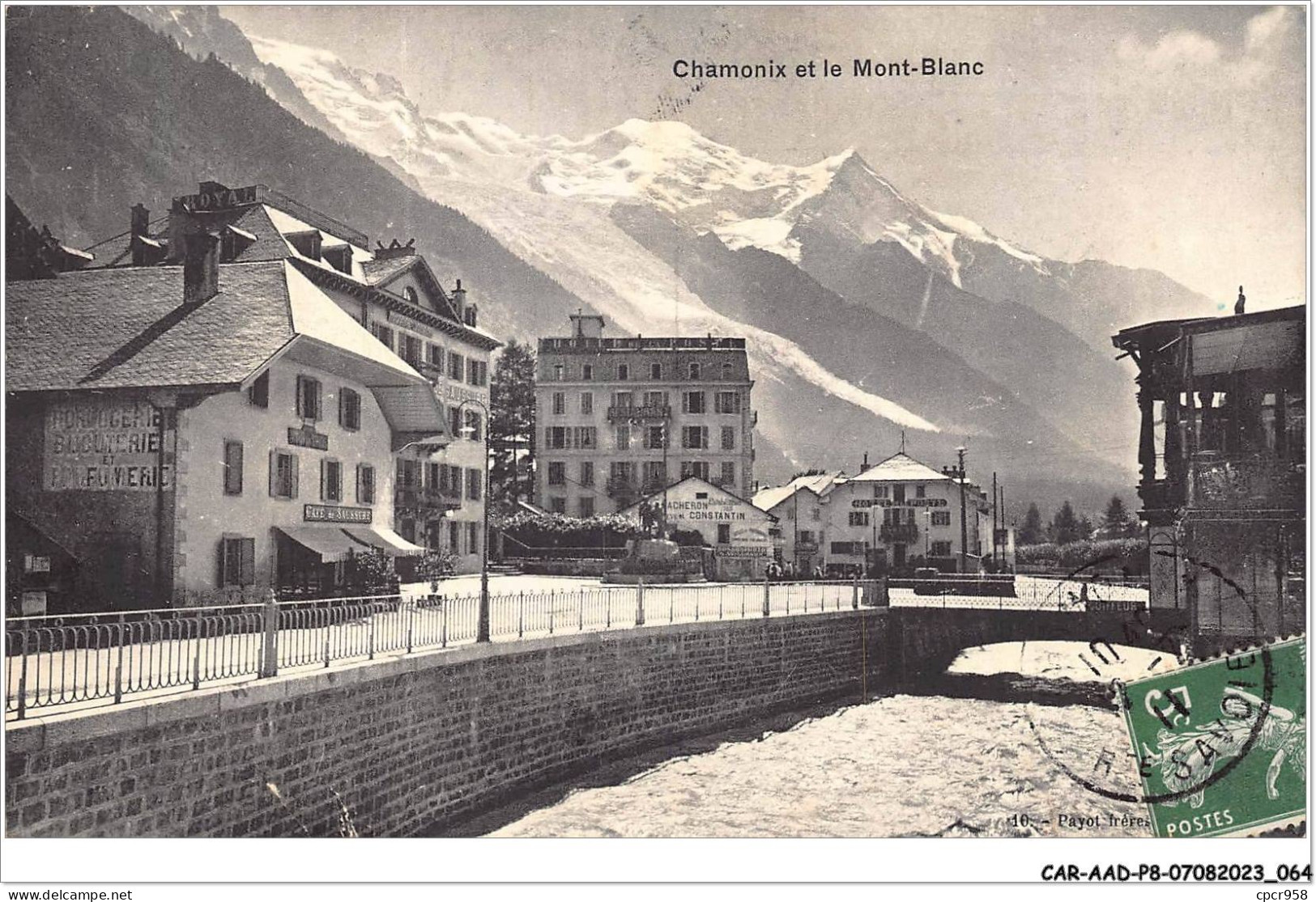 CAR-AADP8-74-0655 - CHAMONIX - MONT BLANC  - Chamonix-Mont-Blanc