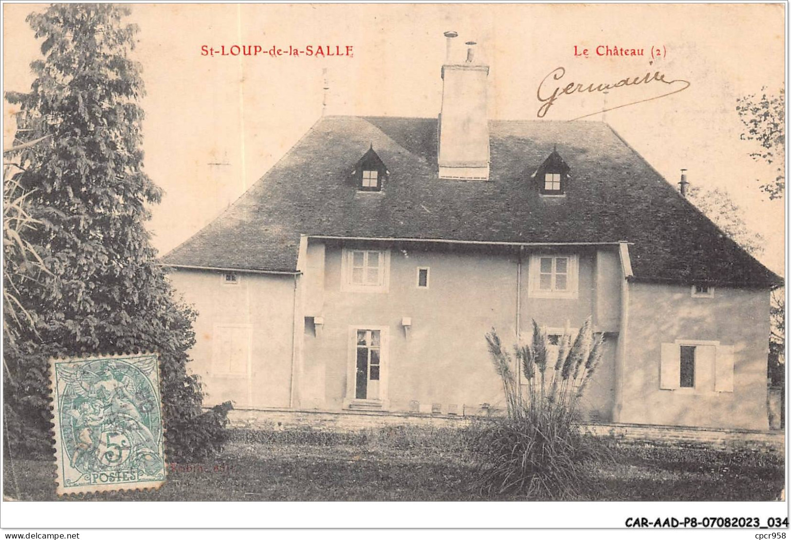 CAR-AADP8-71-0640 - SAINT LOUP DE LA SALLE - Le Chateau  - Sonstige & Ohne Zuordnung