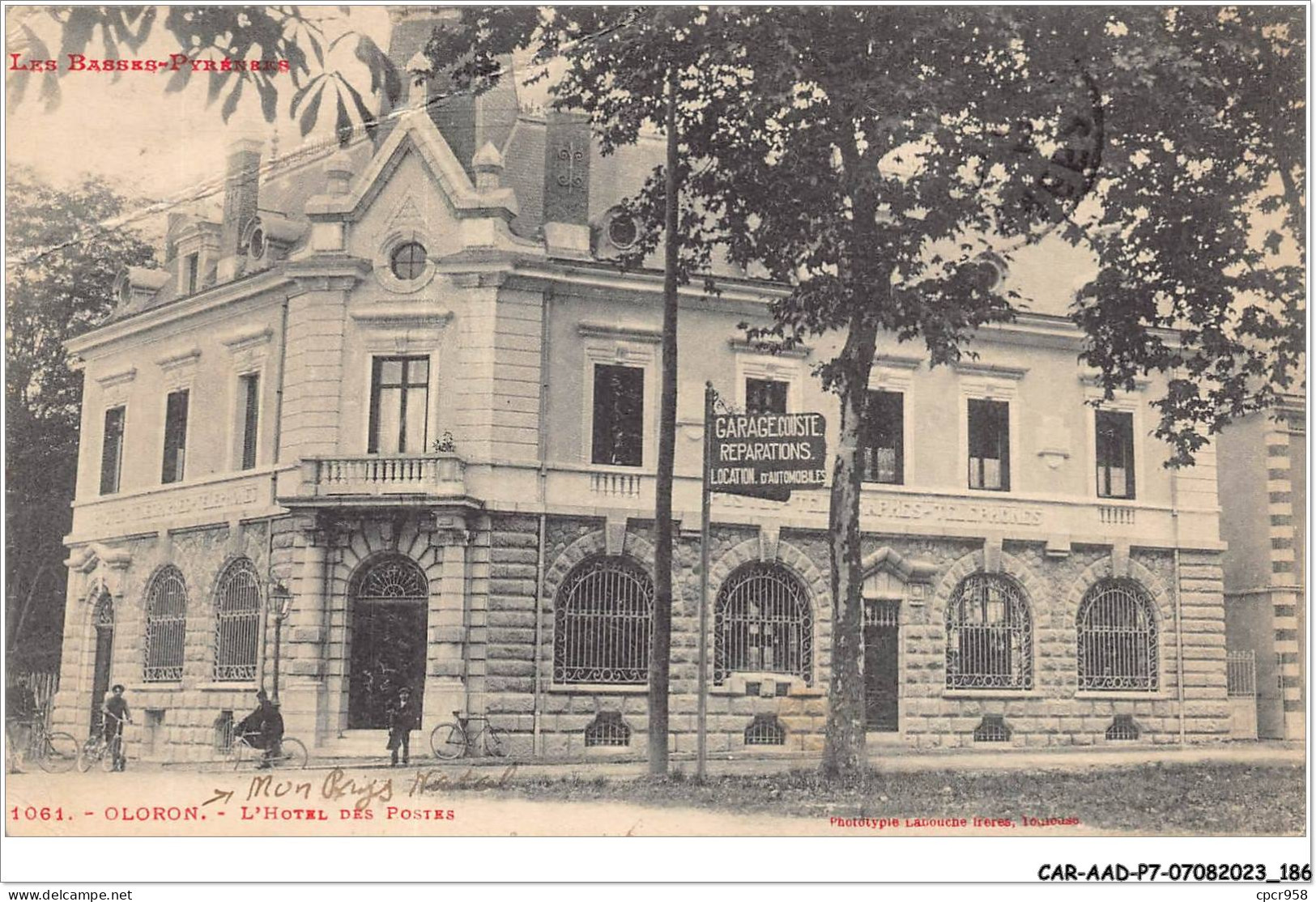 CAR-AADP7-64-0619 - OLORON - L'hotel Des Poste  - Oloron Sainte Marie