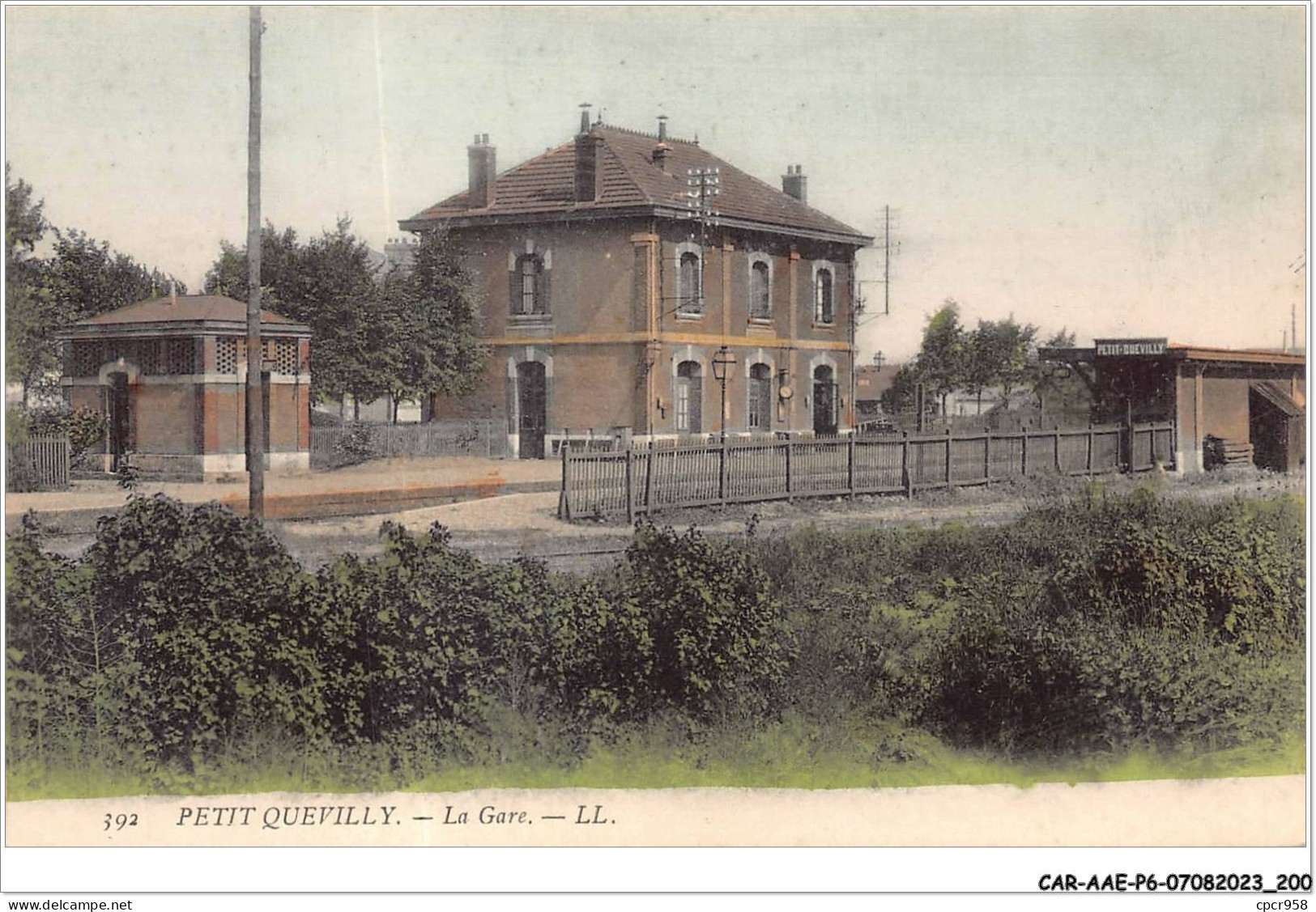 CAR-AAEP6-76-0605 - PETIT-QUEVILLY - La Gare - Le Petit-Quevilly