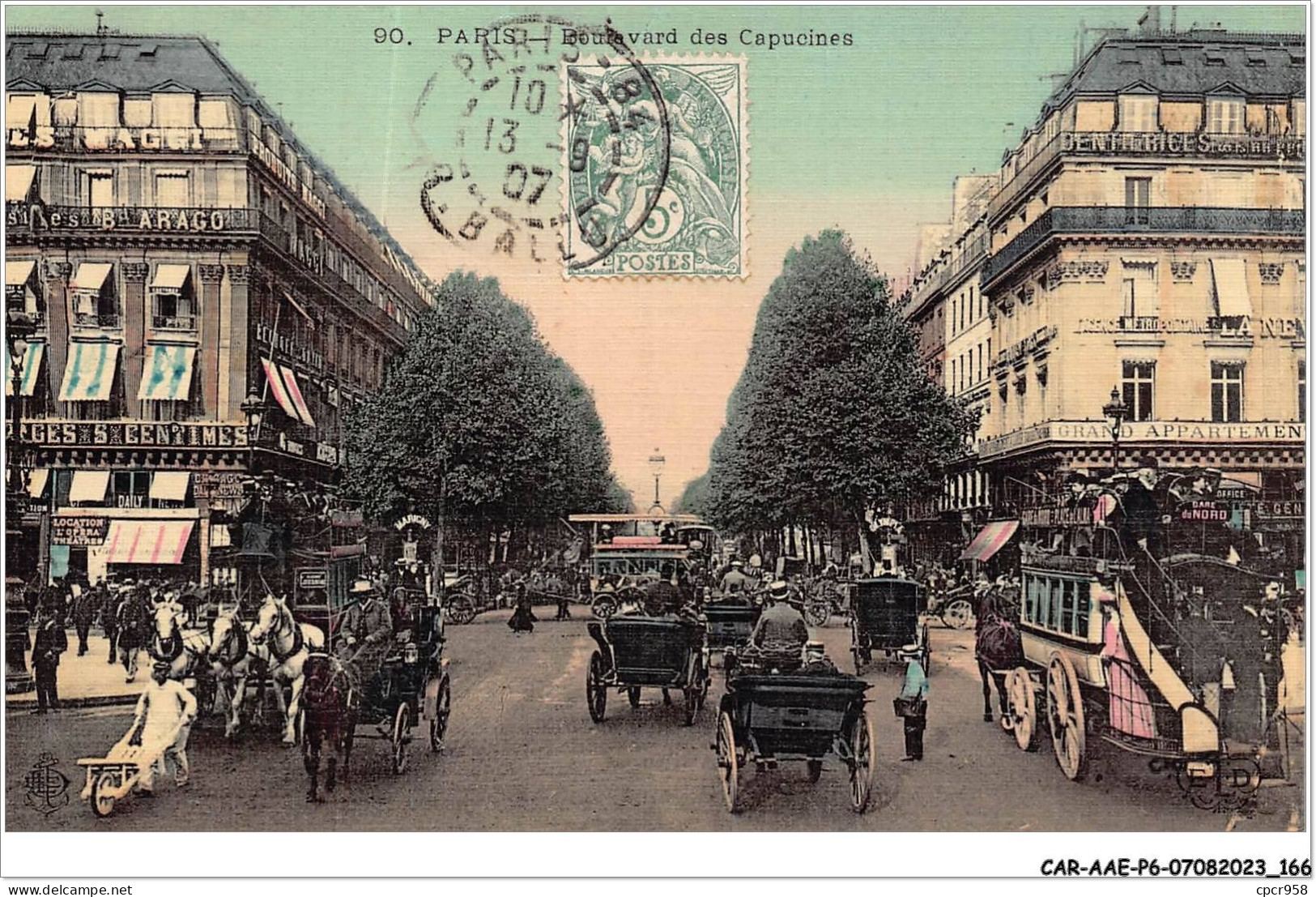 CAR-AAEP6-75-0588 - PARIS IX - Boulevard Des Capucins - París La Noche