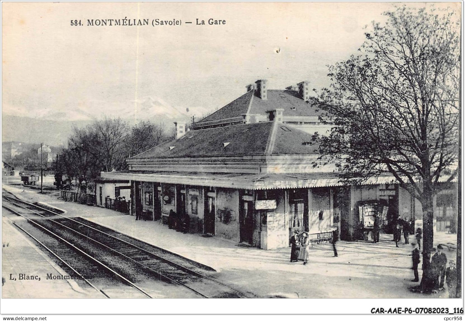 CAR-AAEP6-73-0563 - MONTMELIAN - La Gare - Andere & Zonder Classificatie