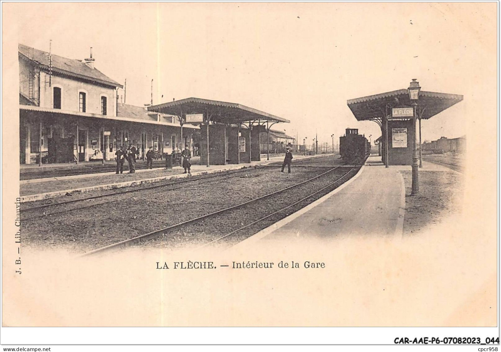 CAR-AAEP6-72-0527 - LA FLECHE - Interieur De La Gare - Train - La Fleche