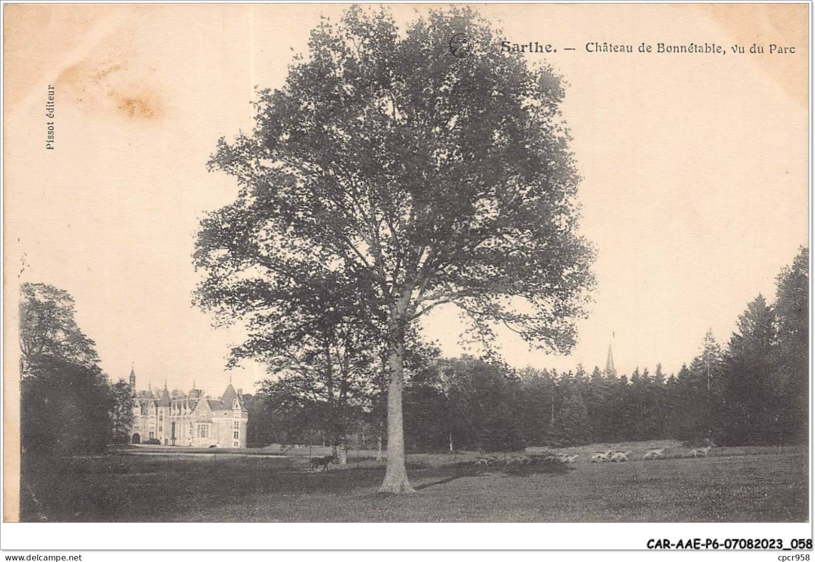 CAR-AAEP6-72-0534 - SARTHE - Chateau De BONNETABLE - Vu Du Parc - Other & Unclassified