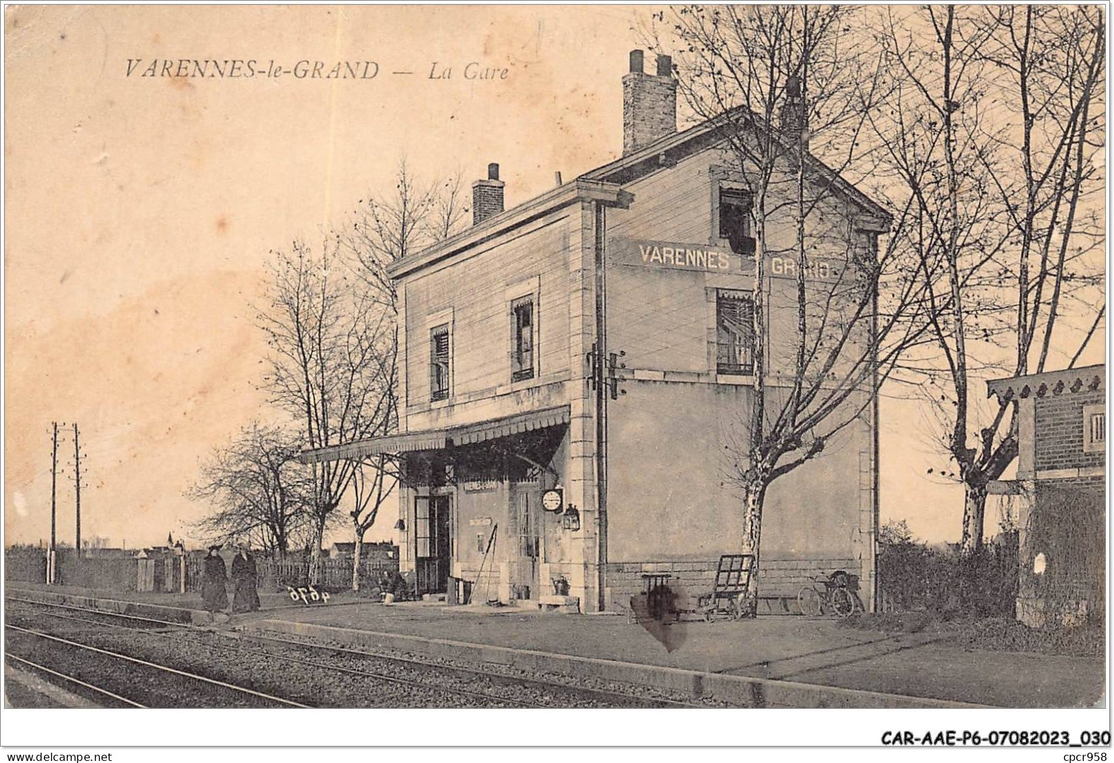 CAR-AAEP6-71-0520 - VARENNES-LE-GRAND - La Gare - Sonstige & Ohne Zuordnung