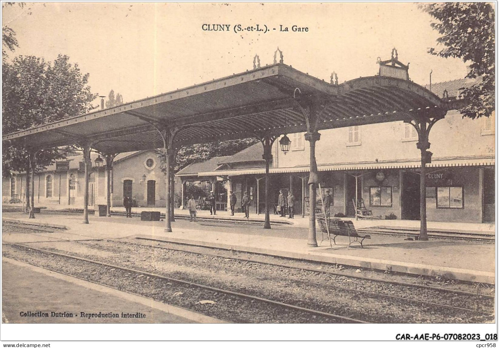 CAR-AAEP6-71-0514 - CLUNY - La Gare - Cluny