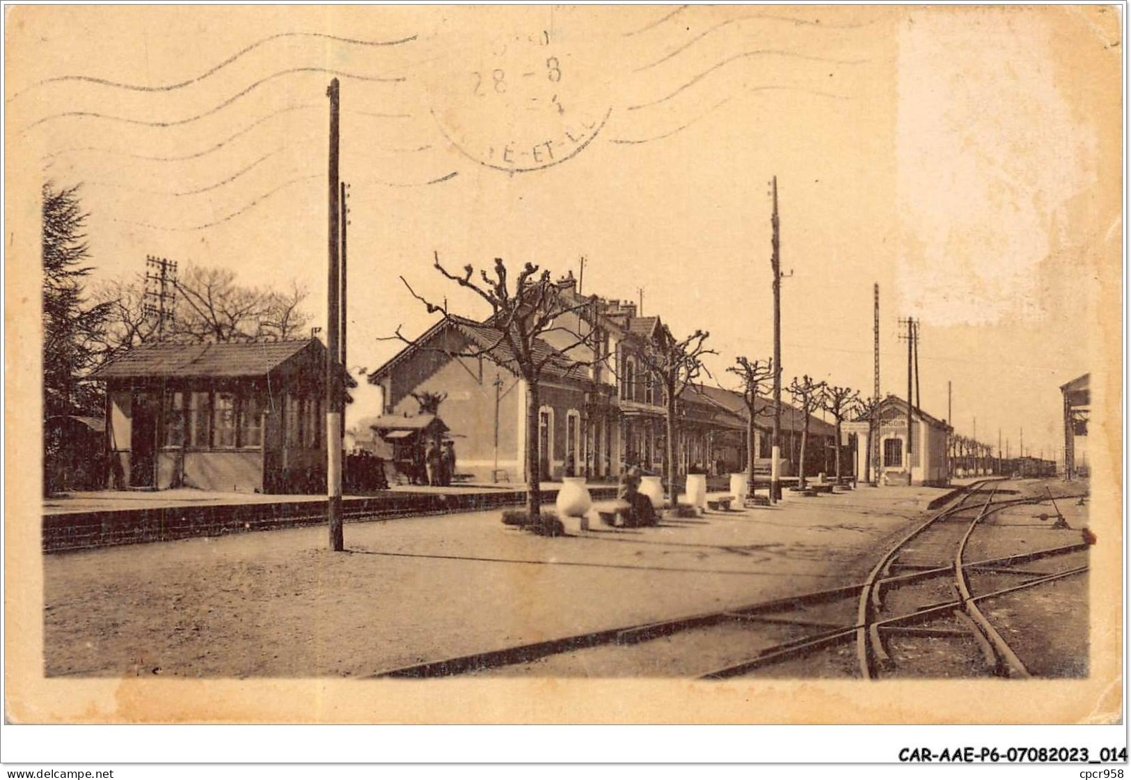 CAR-AAEP6-71-0512 - DIGOIN - La Gare S.N.C.F. - Digoin