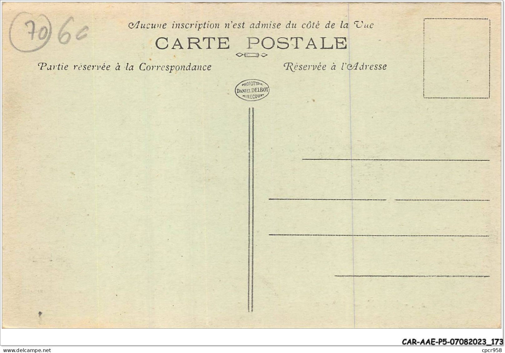 CAR-AAEP5-70-0484 - LURE - 21 Dragons - Ecuries Des 3eme Et 4eme Escadron - Lure