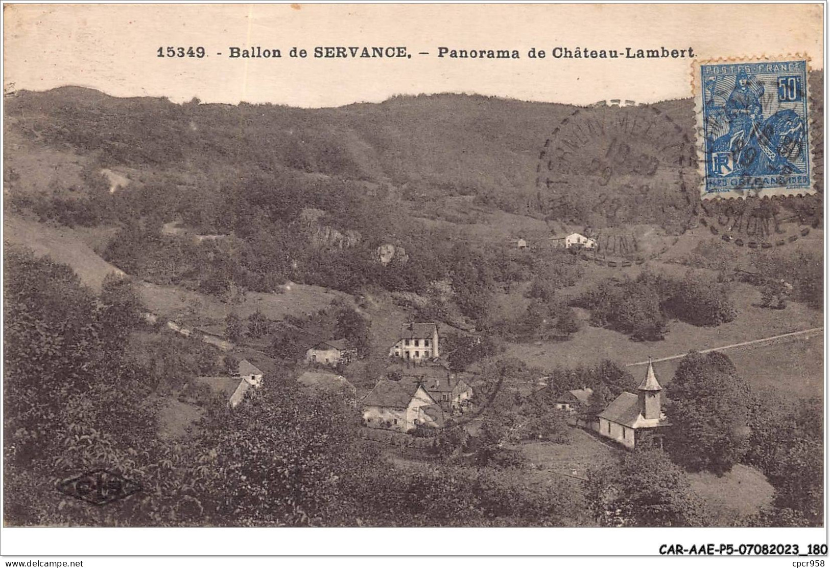 CAR-AAEP5-70-0488 - BALLON DE SERVANCE - Panorama De Chateau-lambert - Other & Unclassified