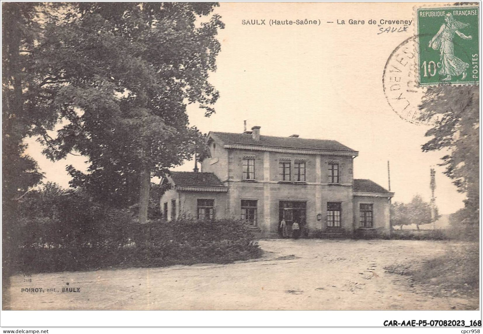 CAR-AAEP5-70-0482 - SAULX - La Gare De Graveney - Autres & Non Classés