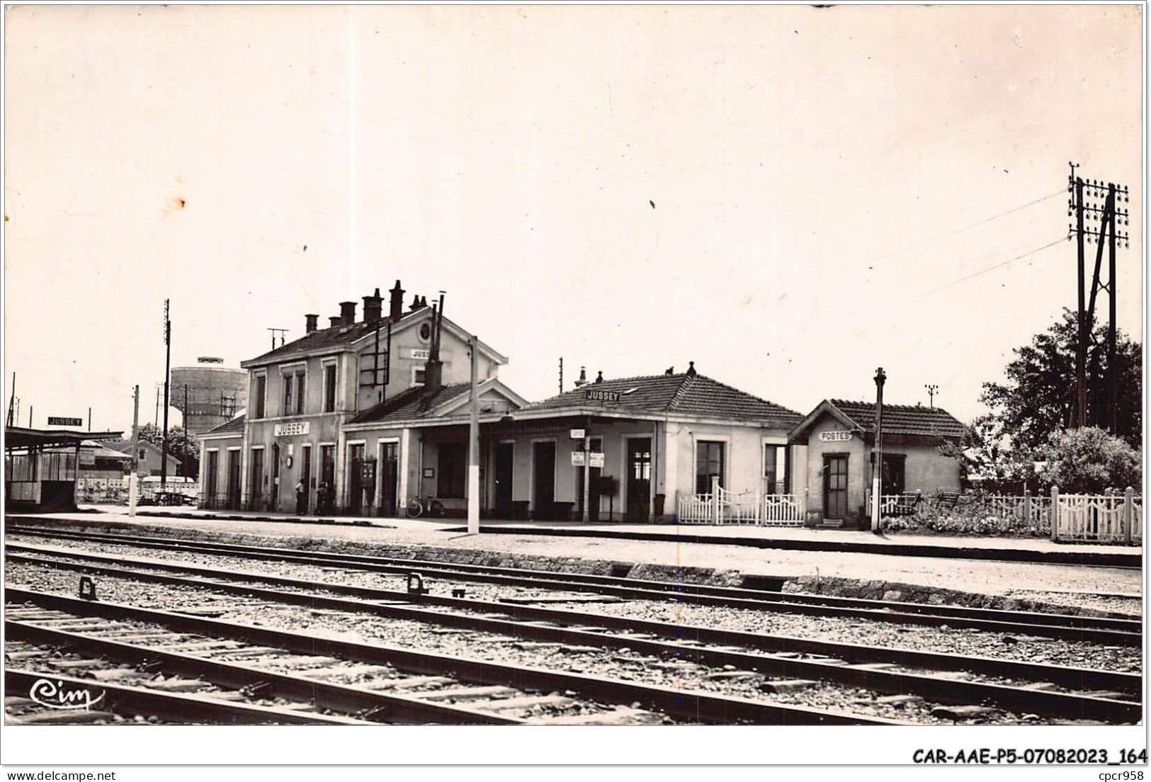 CAR-AAEP5-70-0480 - JUSSEY - La Gare - Autres & Non Classés