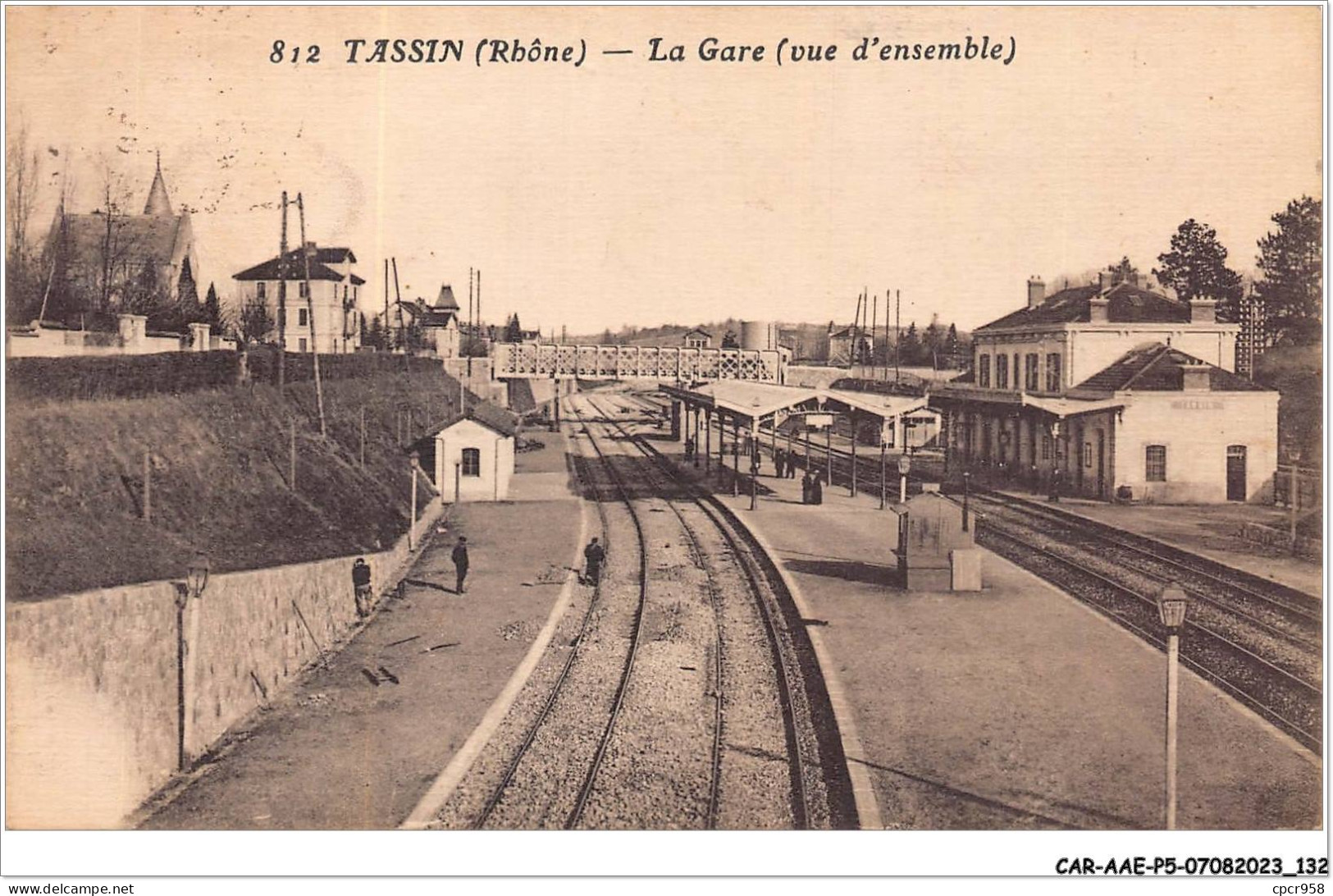 CAR-AAEP5-69-0464 - TASSIN - La Gare - Altri & Non Classificati