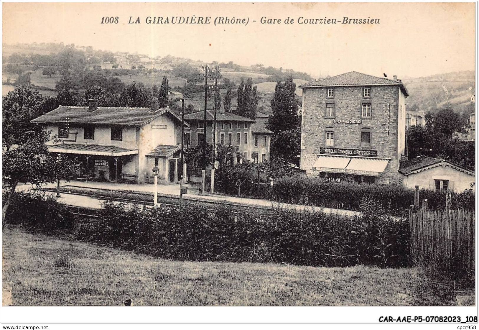 CAR-AAEP5-69-0452 - LA GIRAUDIERE - Gare De Courzieu-brussieu - Altri & Non Classificati
