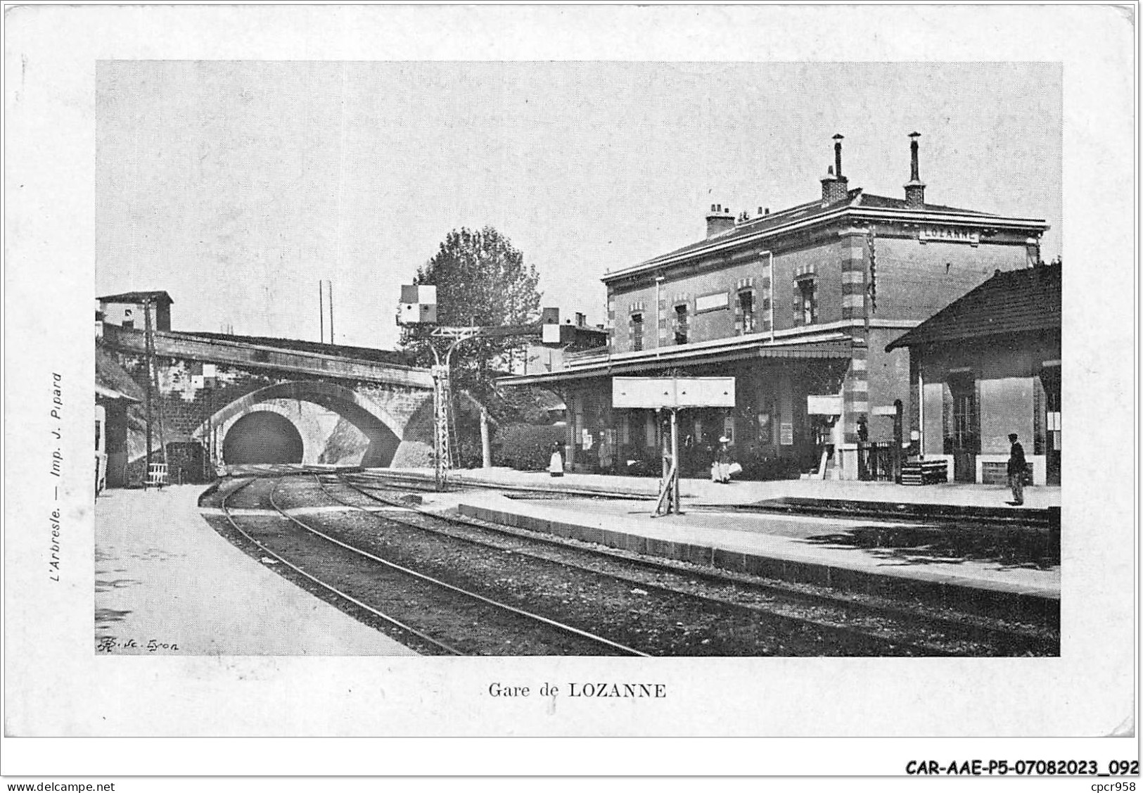 CAR-AAEP5-69-0444 - Gare De LOZANNE - Sonstige & Ohne Zuordnung