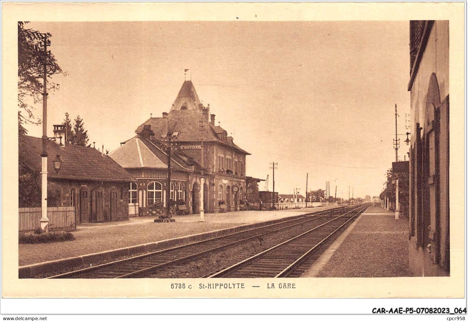 CAR-AAEP5-67-0430 - St-HIPPOLYTE - La Gare - Andere & Zonder Classificatie