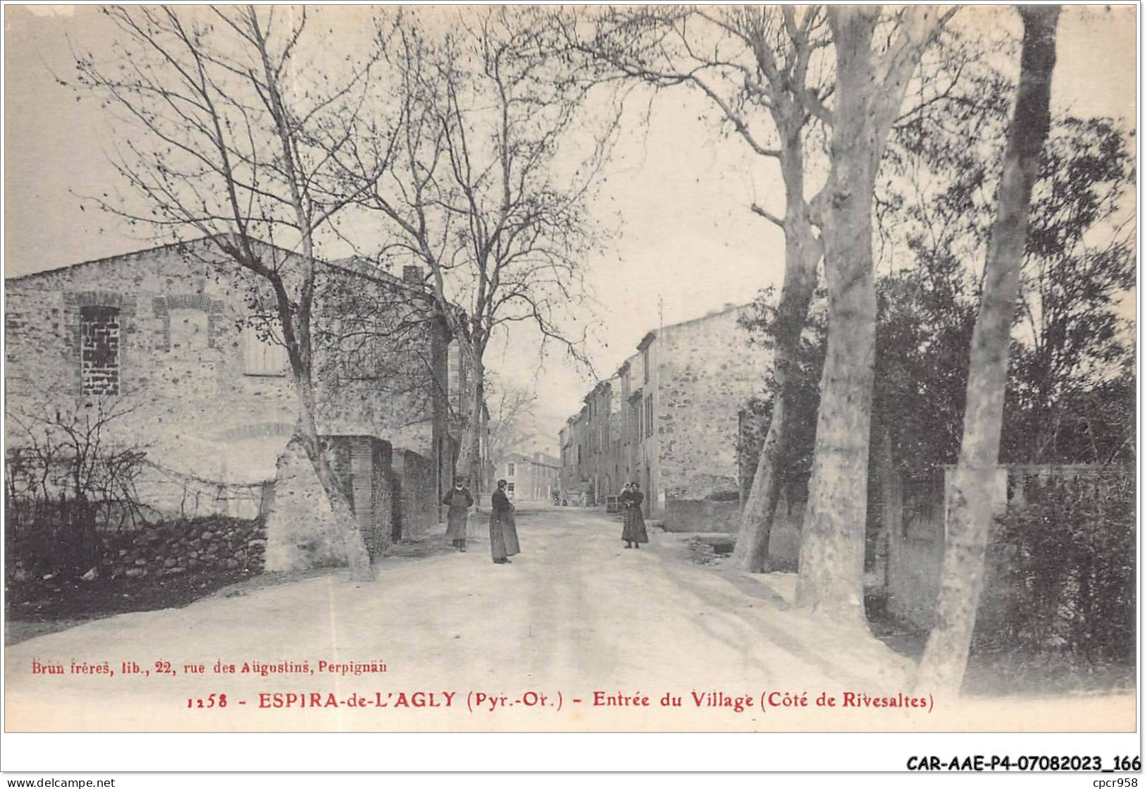 CAR-AAEP4-66-0384 - ESPIRA-DE-L'AGLY - Entrée Du Village - Other & Unclassified