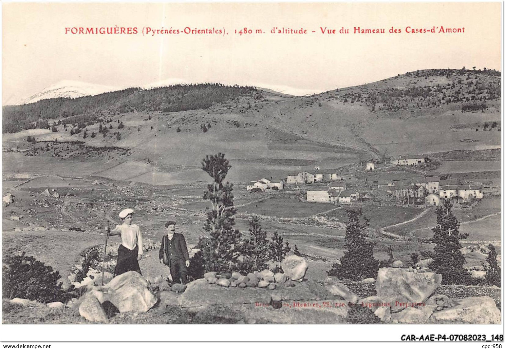 CAR-AAEP4-66-0375 - FORMIGUERES - Vue Du Hameau Des Cases-d'amont - Other & Unclassified