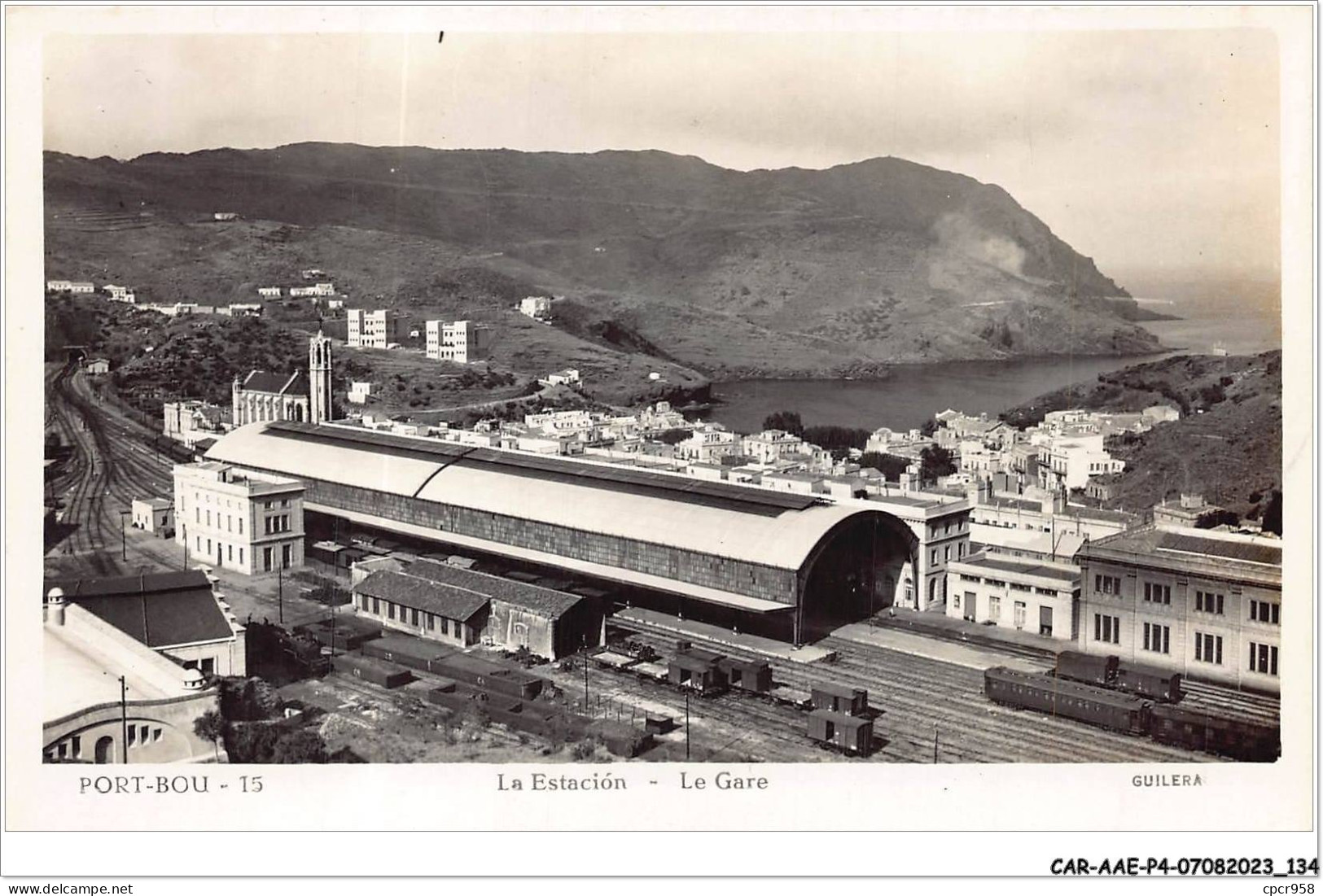 CAR-AAEP4-66-0368 - PORT-BOU - La Estacion - La Gare - Train - Other & Unclassified
