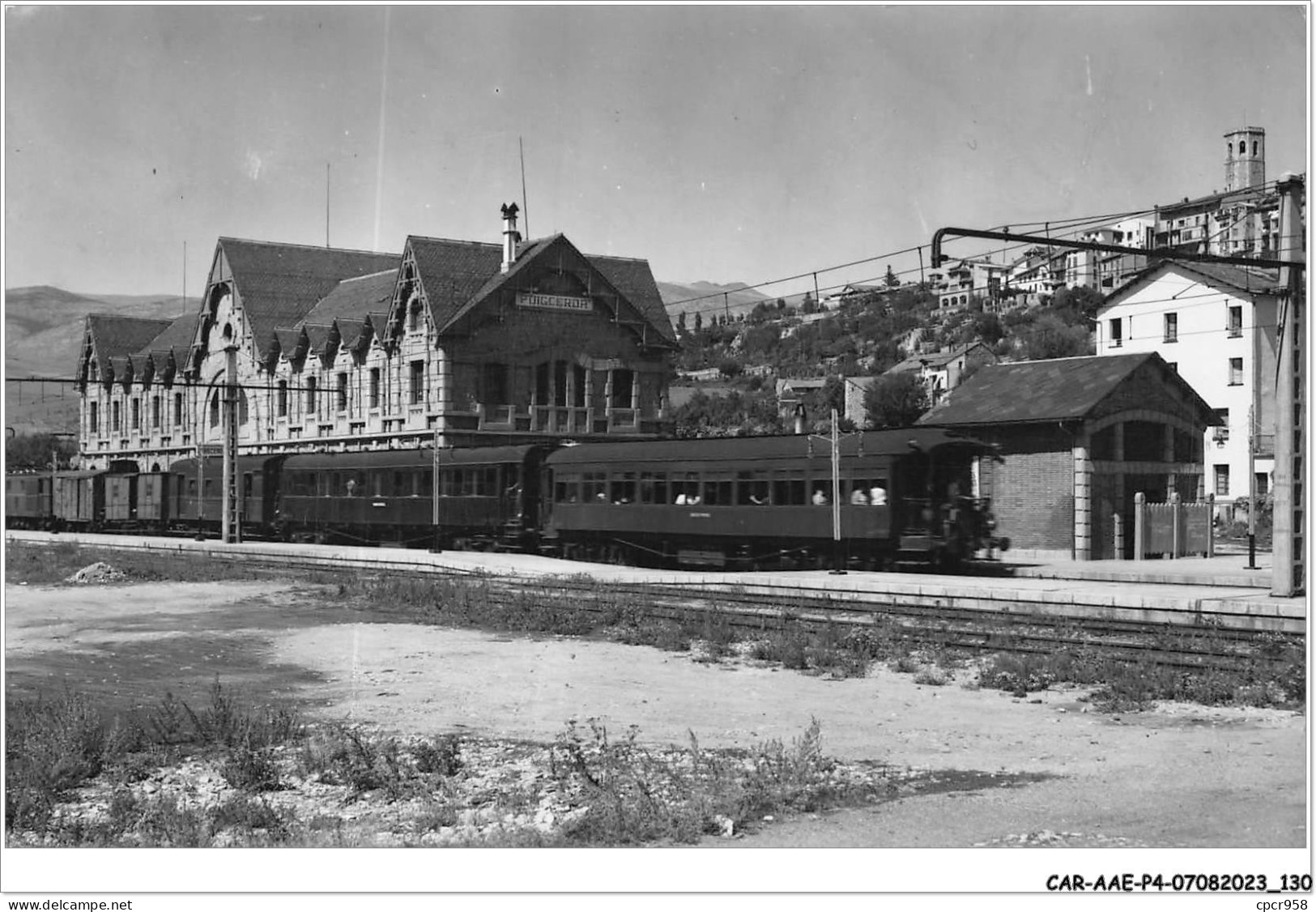 CAR-AAEP4-66-0366 - PUIGCERDA - Gare Internationale - Train - Other & Unclassified